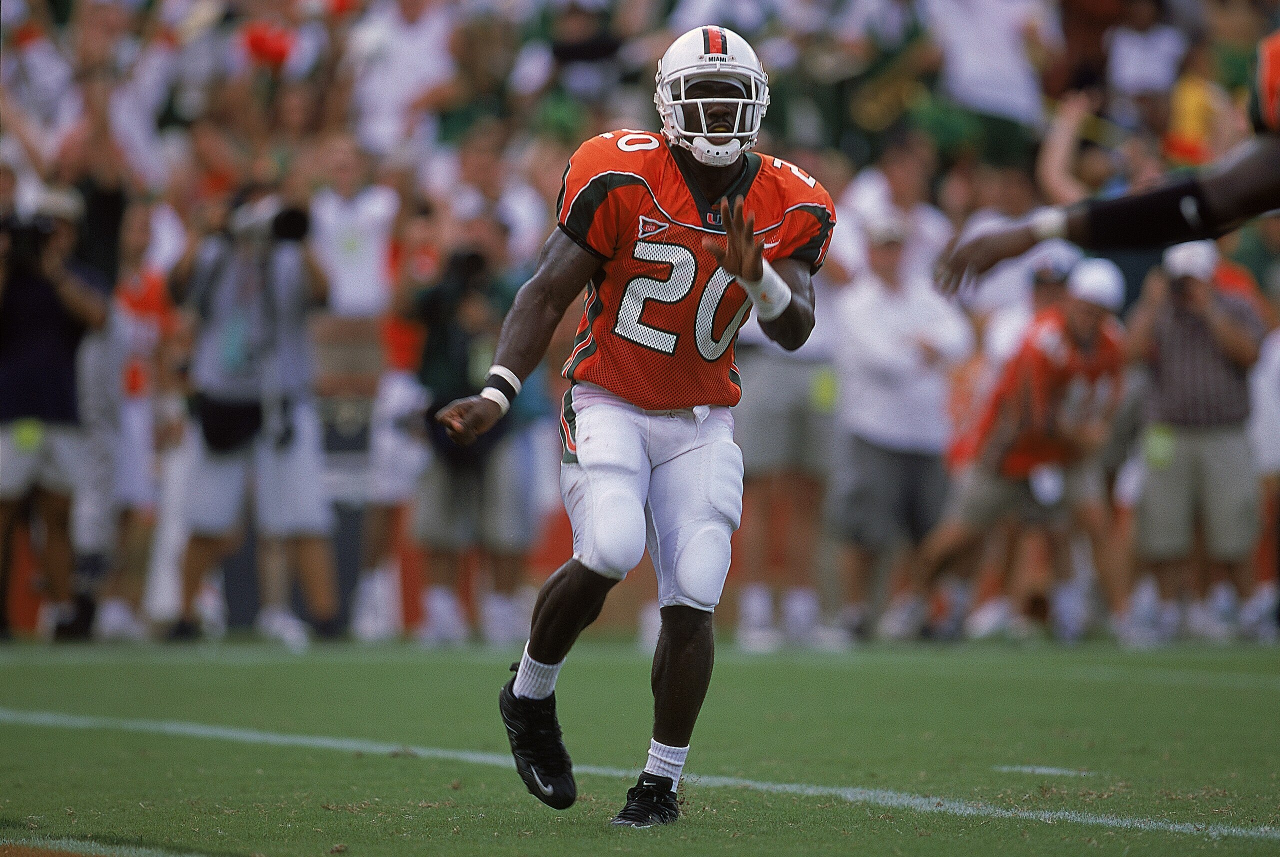 Ed Reed was a tremendous playmaker for Miami's great 2001 team.