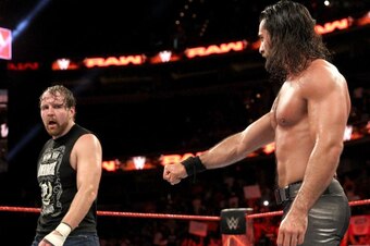 Dean Ambrose and Seth Rollins on Raw