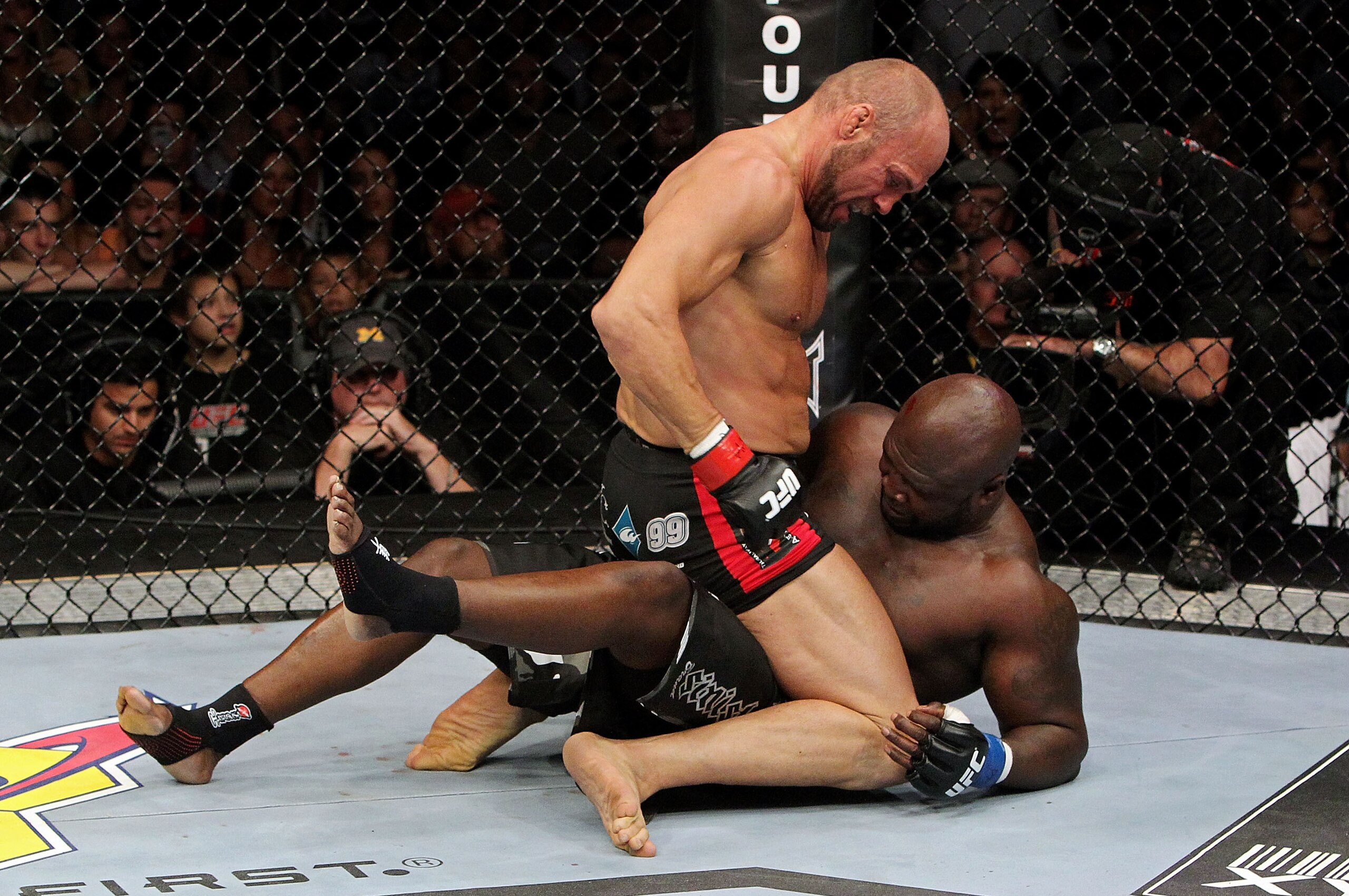 This photo is basically the entire fight.