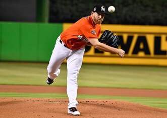 Dan Straily stayed put despite speculation that the Miami Marlins entertained offers.
