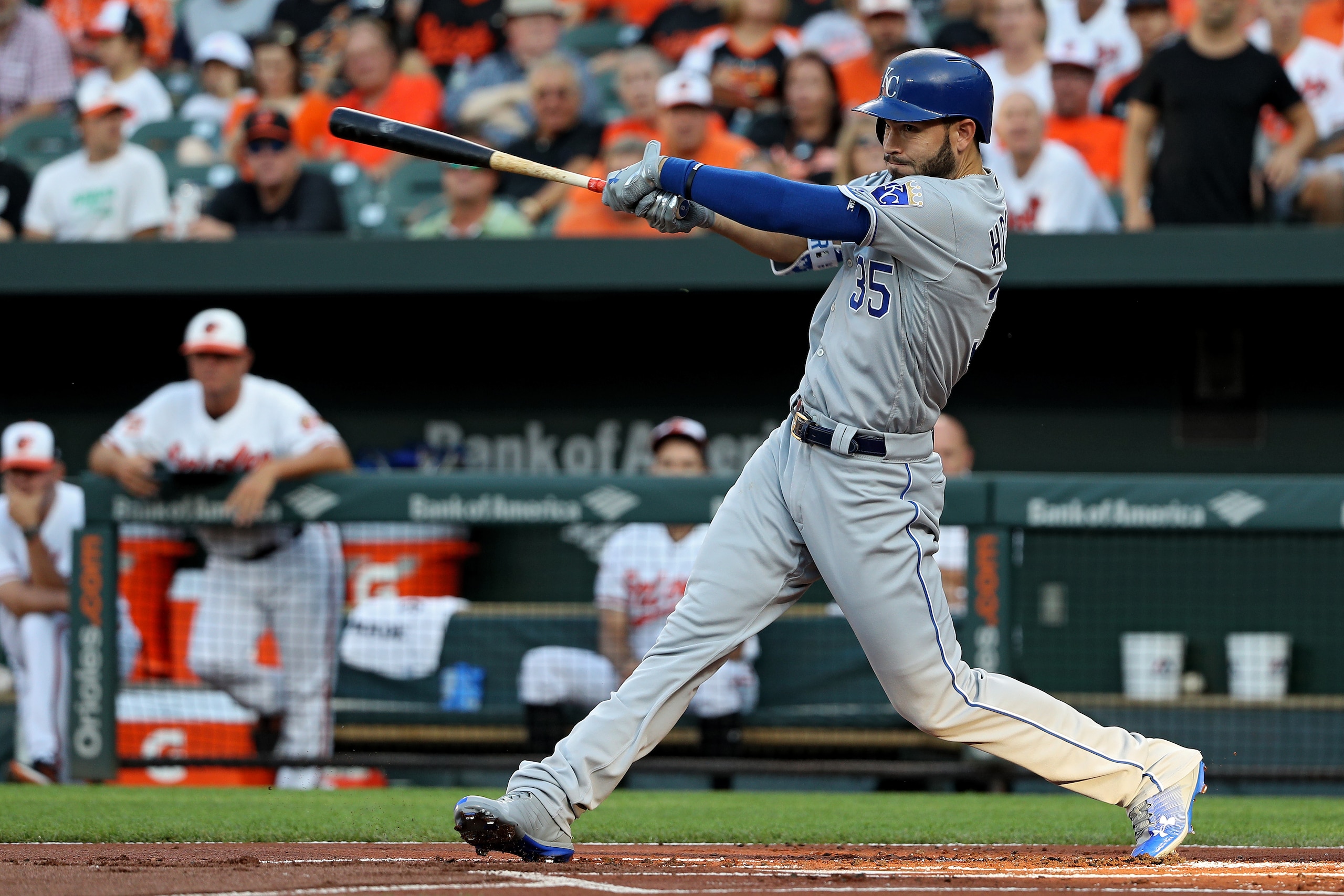 The numbers don't match Eric Hosmer's reputation, but he's having a career year offensively.