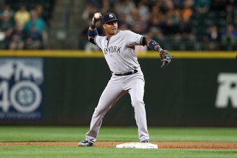 Starlin Castro hasn't played since July 21 due to a hamstring injury.