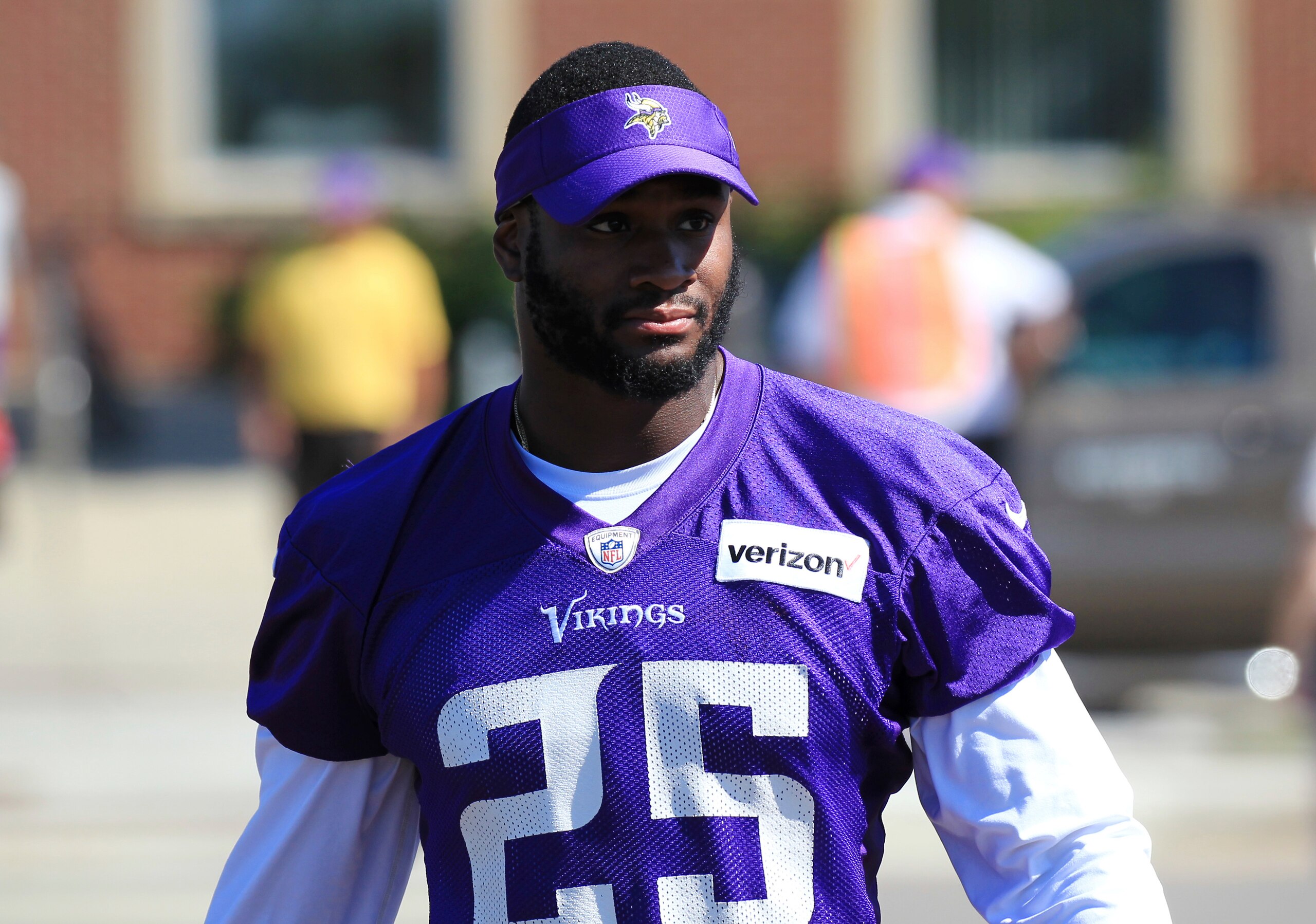 Latavius Murray is finally ready.