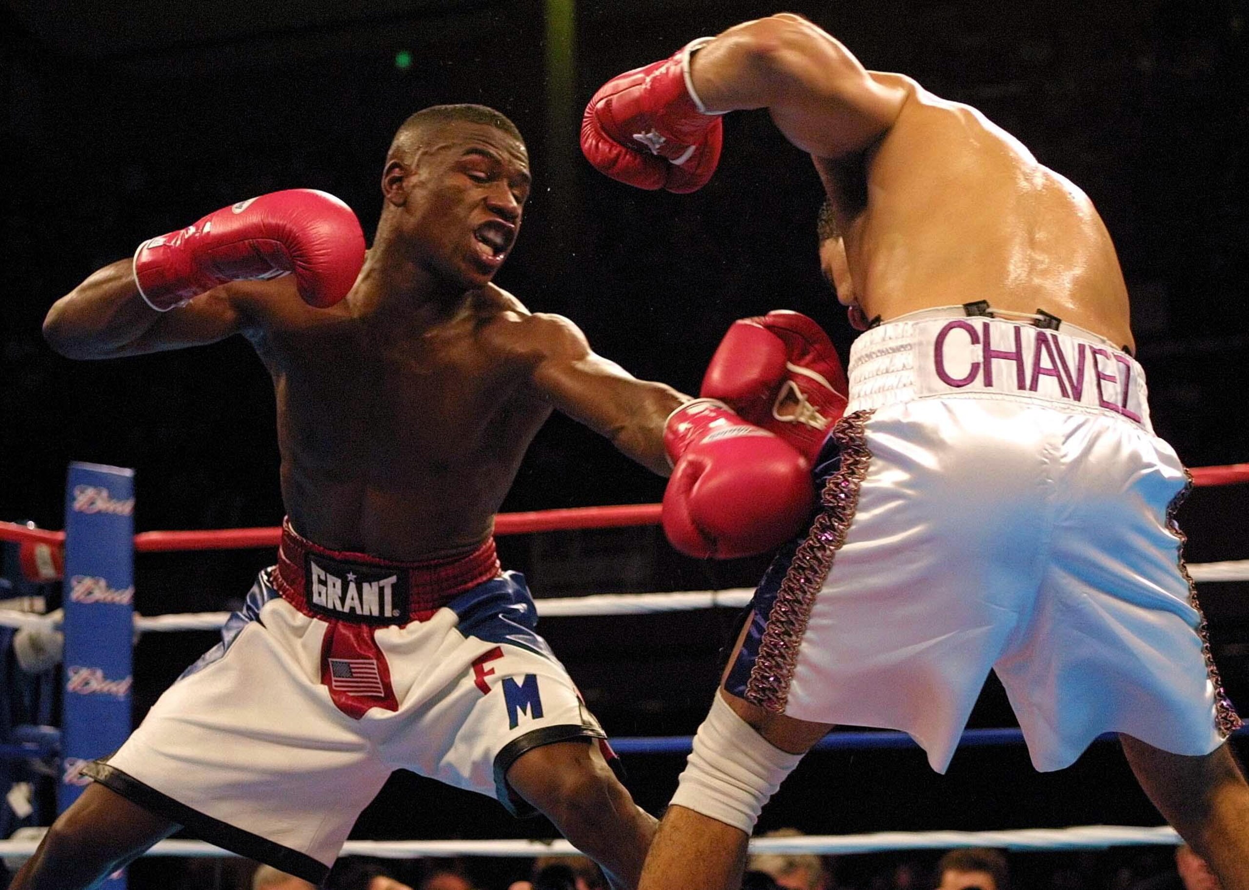 Despite being overmatched, Chavez was a tougher than expected fight for Mayweather.