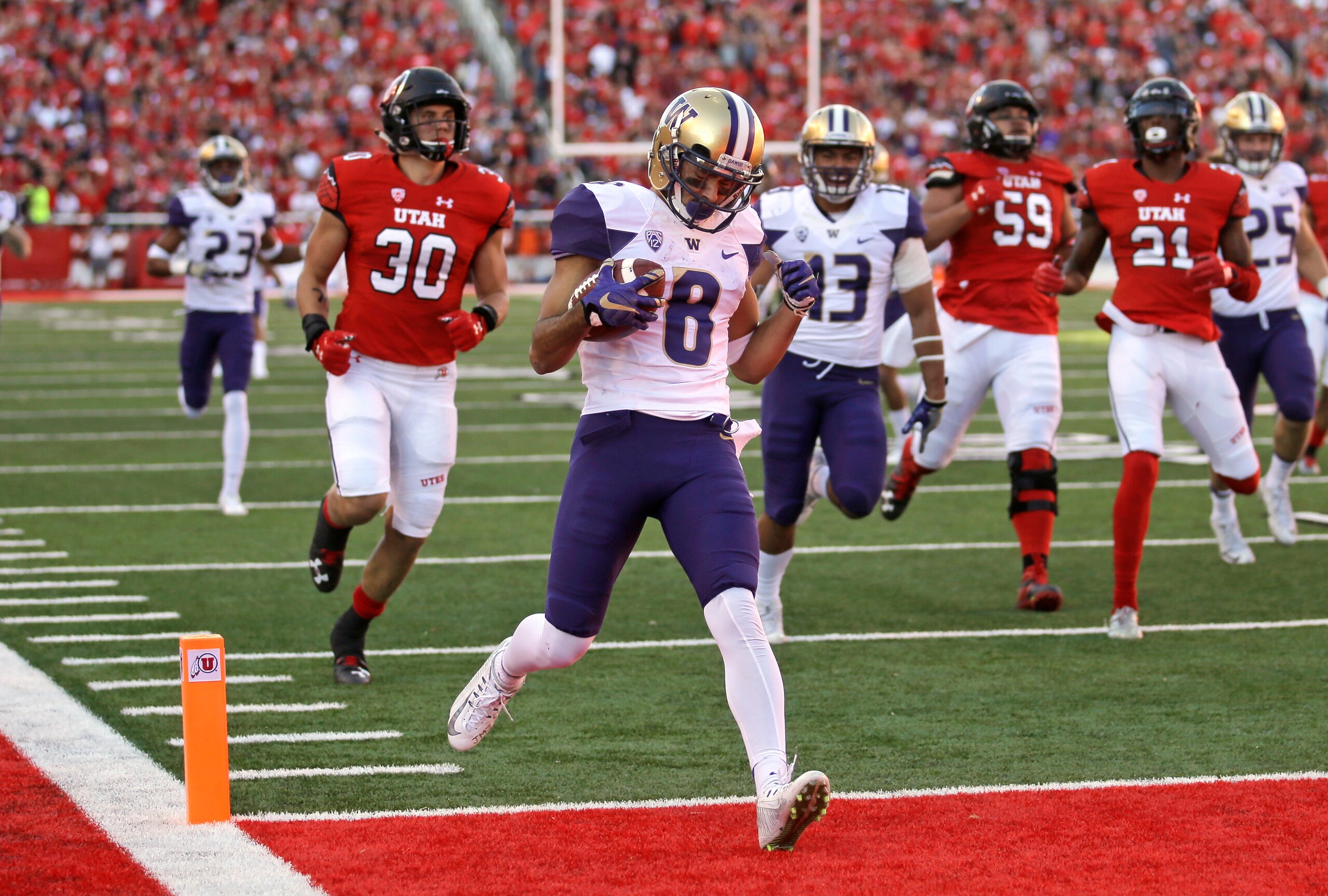 Dante Pettis will be a huge factor against Utah once again.