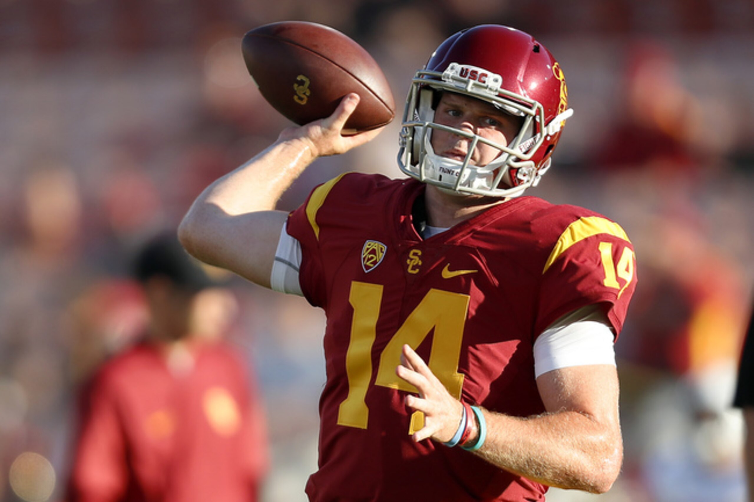 Sam Darnold threw for 352 yards and three touchdowns against Arizona State last year.