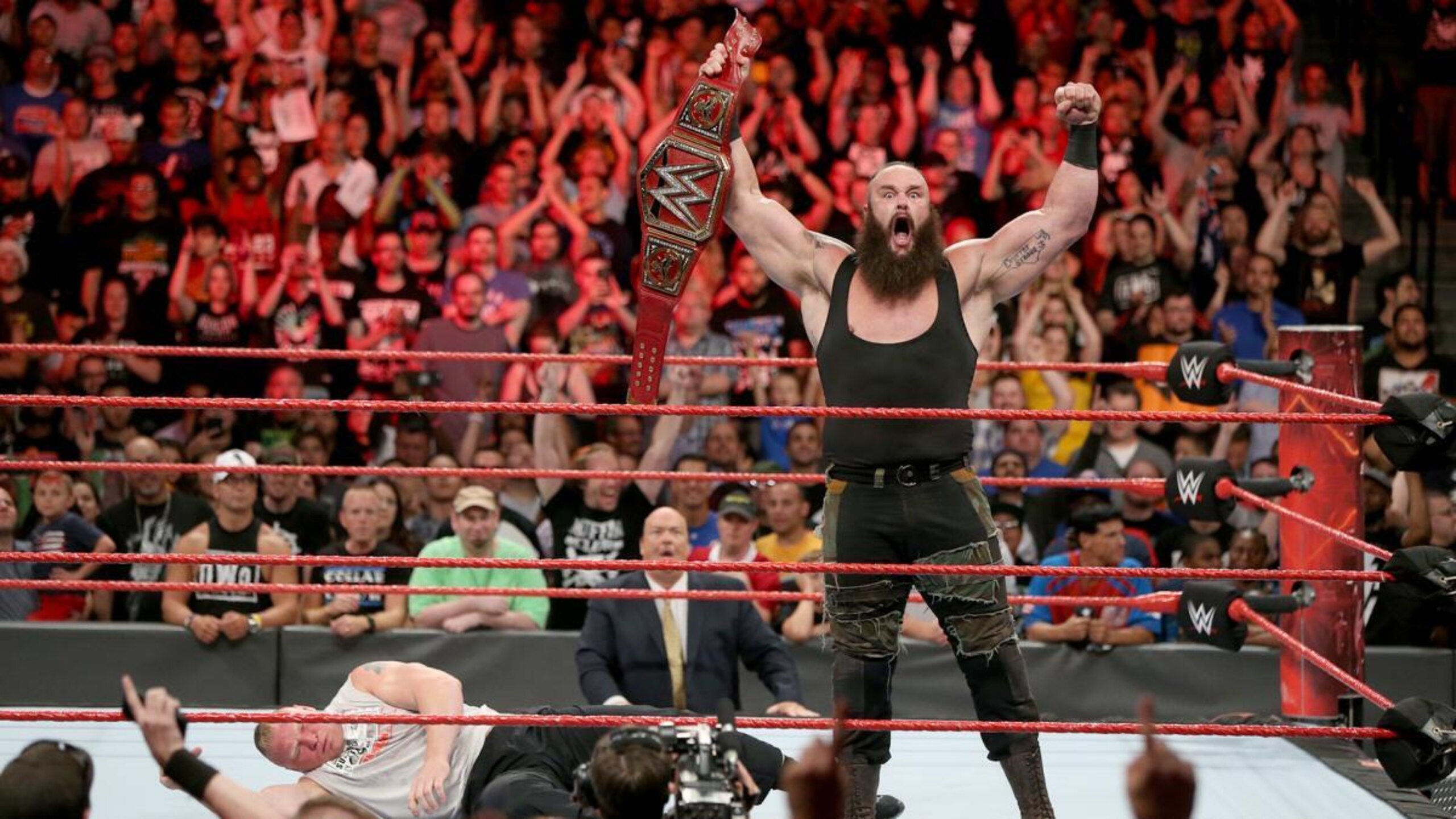 When a crowd erupts in joy at this image, WWE knows what to do next, which is to deny them that reality later on.