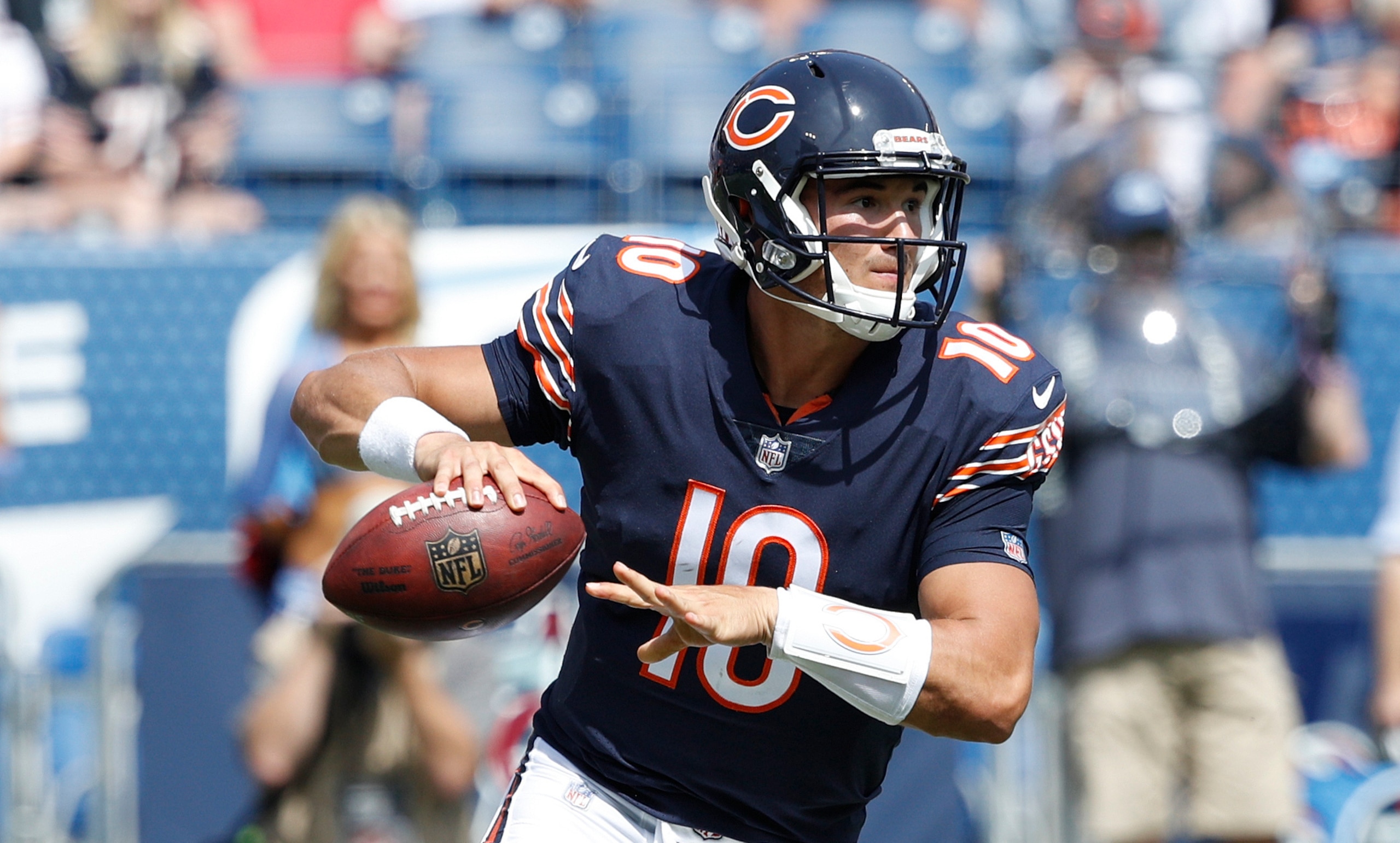 Mitchell Trubisky gives the Bears hope.