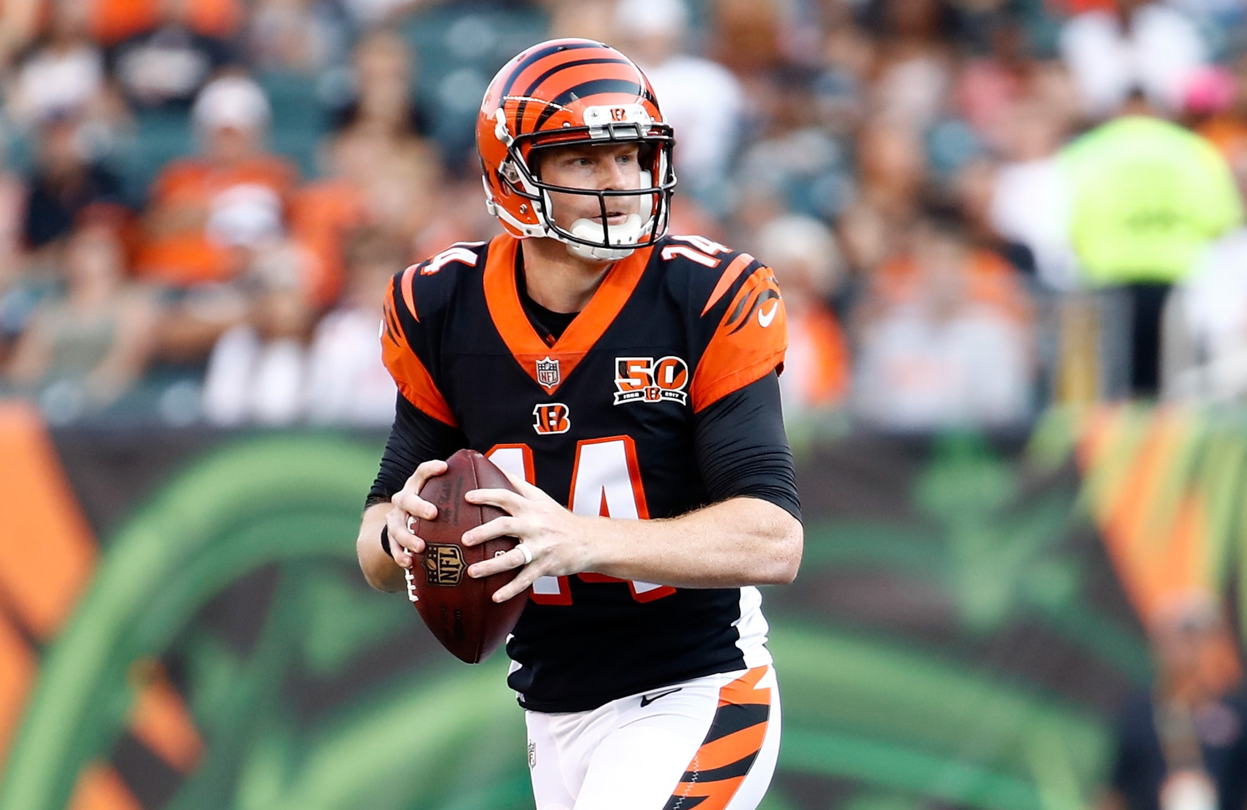 Andy Dalton is on track to have another strong season.