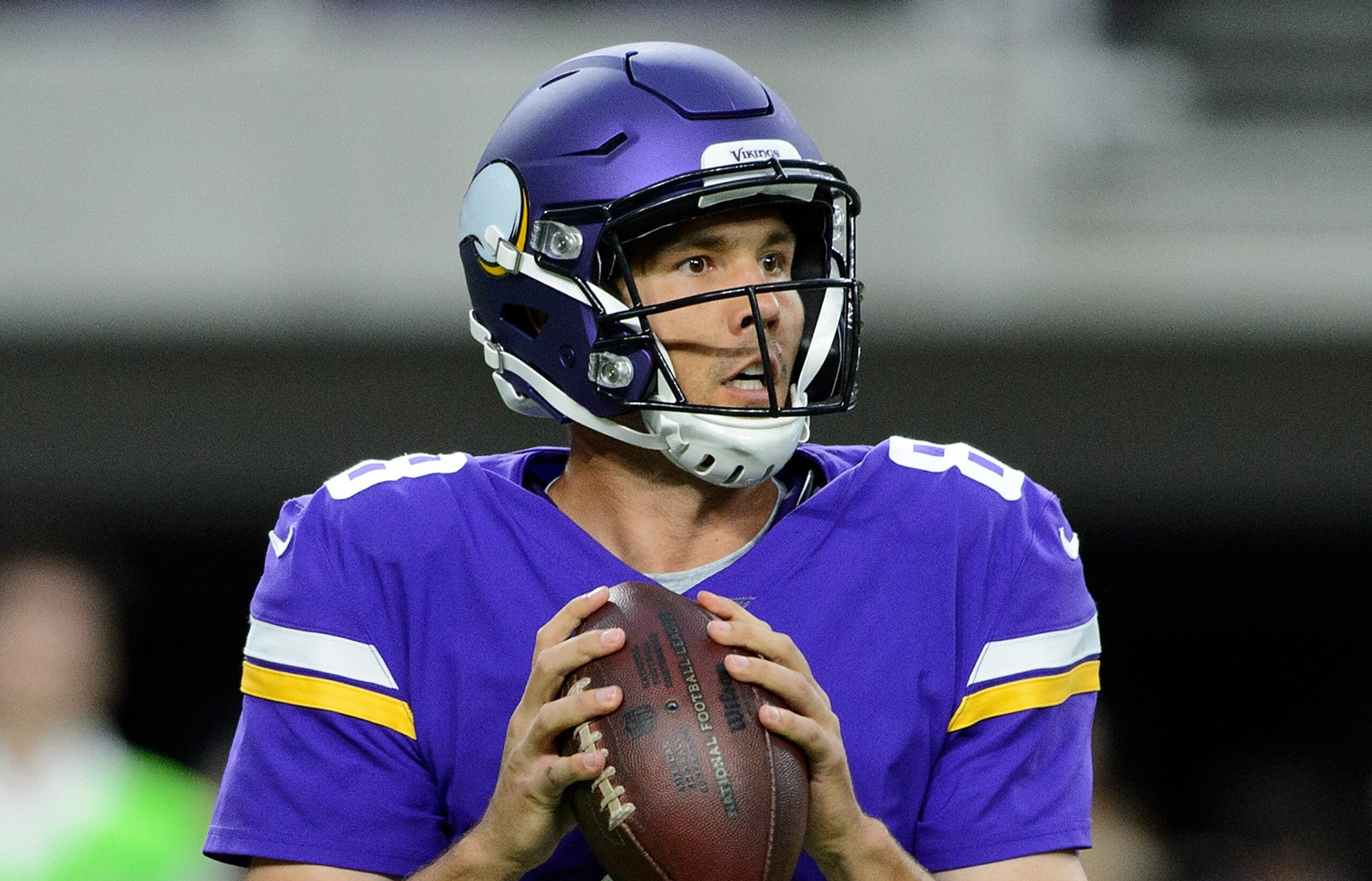 Sam Bradford couldn't get anything going for the Vikings this month.