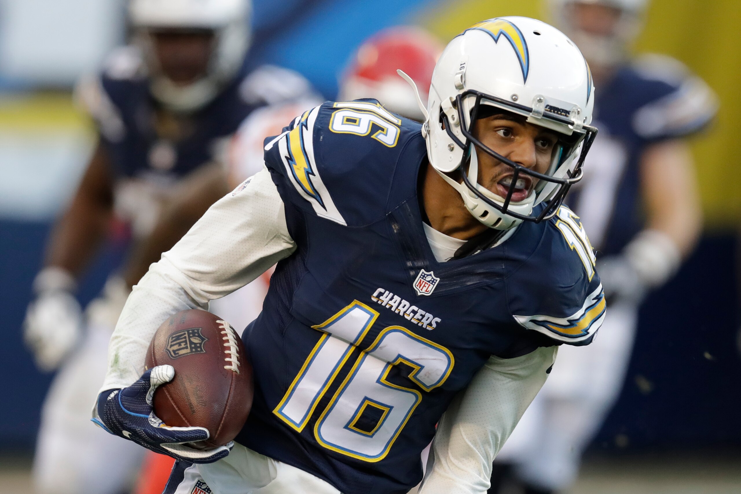 The Chargers' Tyrell Williams should get more draft attention.