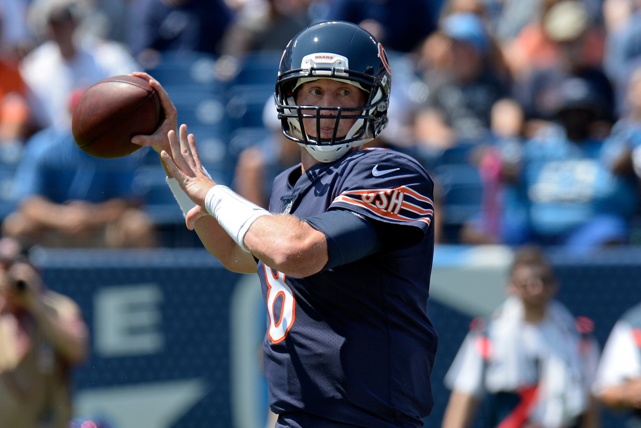 Mike Glennon is hanging on.