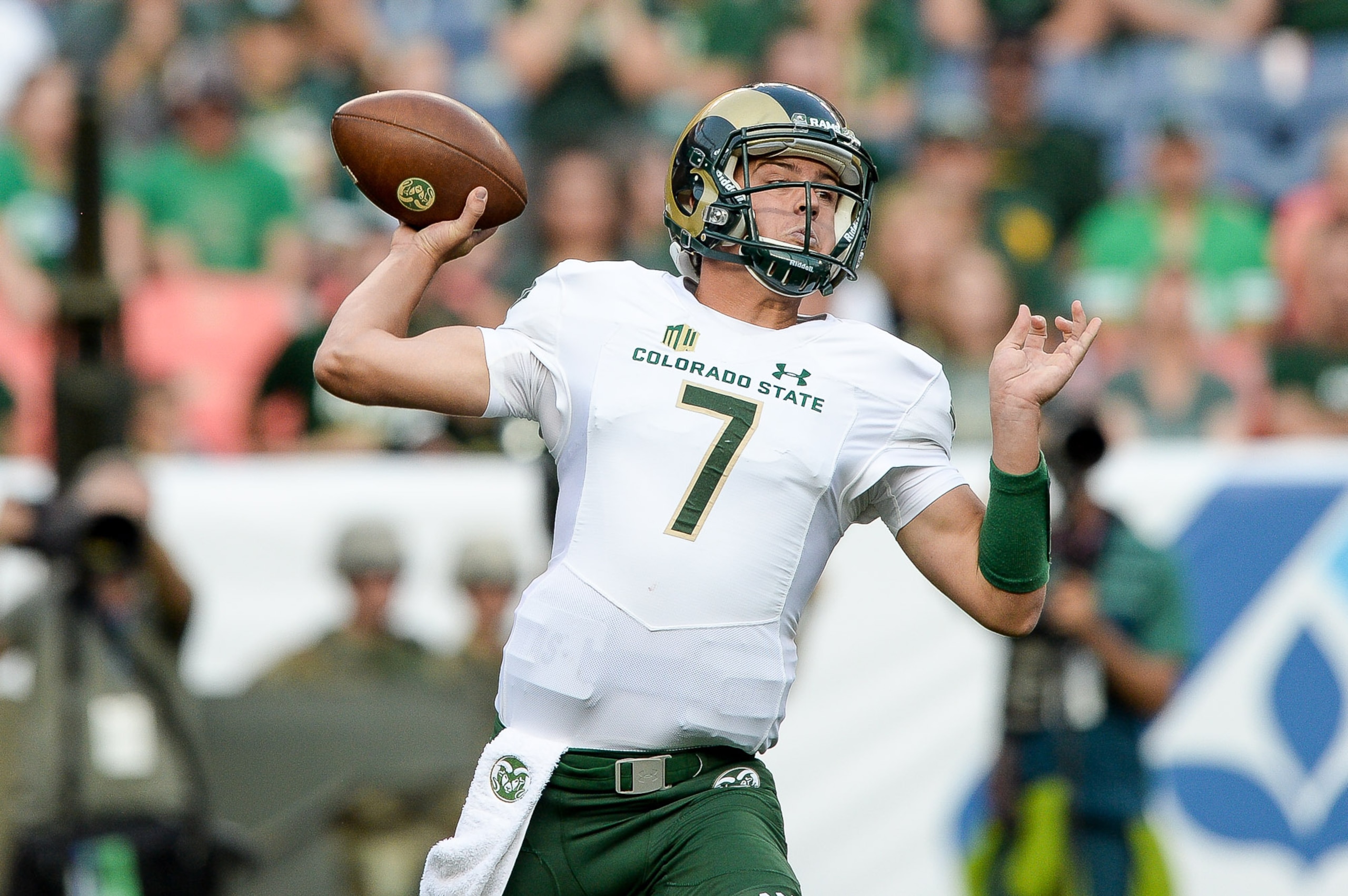 Nick Stevens struggled in his second Week 1 game of the year. Nick Stevens struggled in his second Week 1 game of the year.