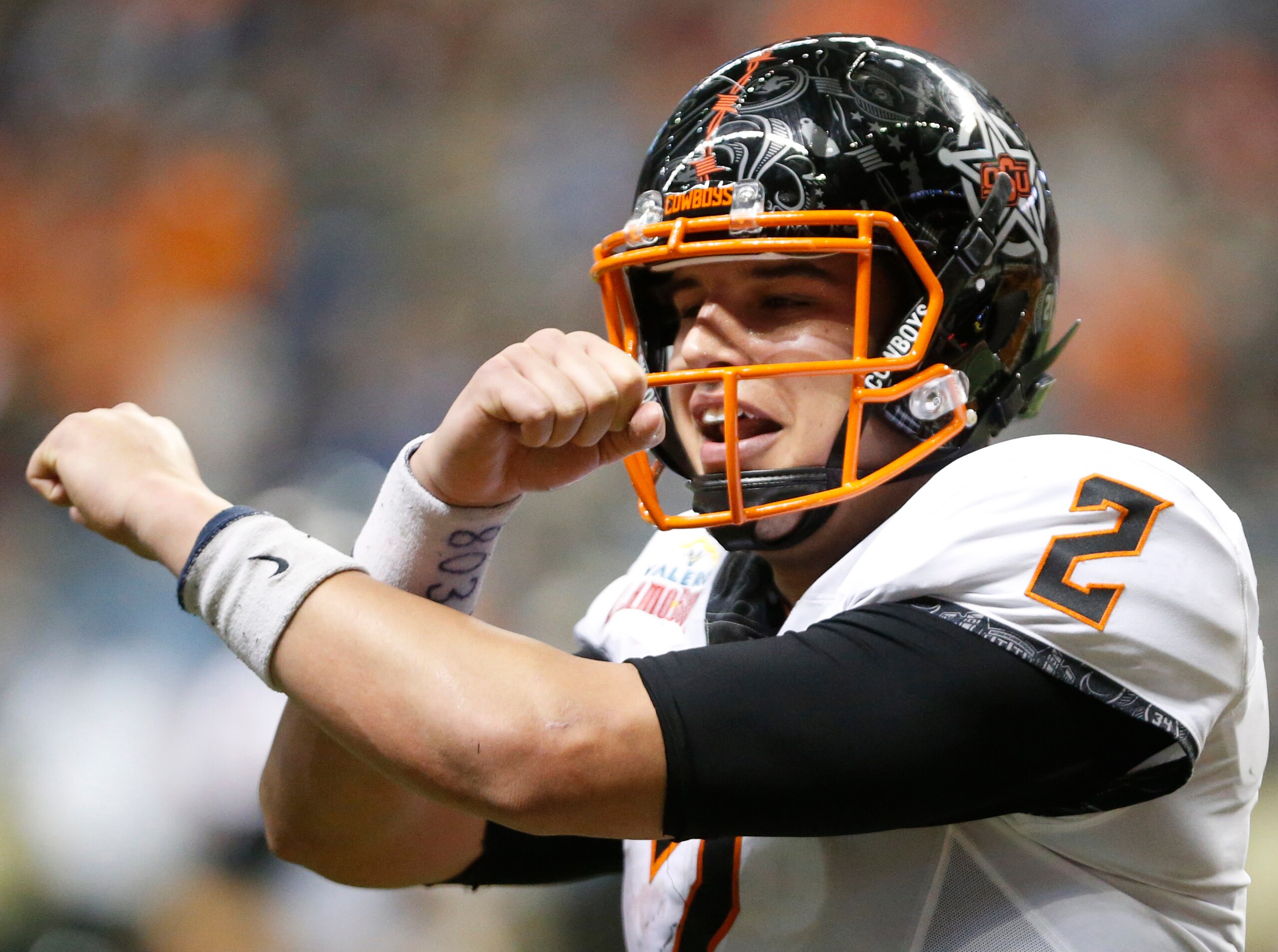 Mason Rudolph's Heisman campaign is officially underway. Mason Rudolph's Heisman campaign is officially underway.