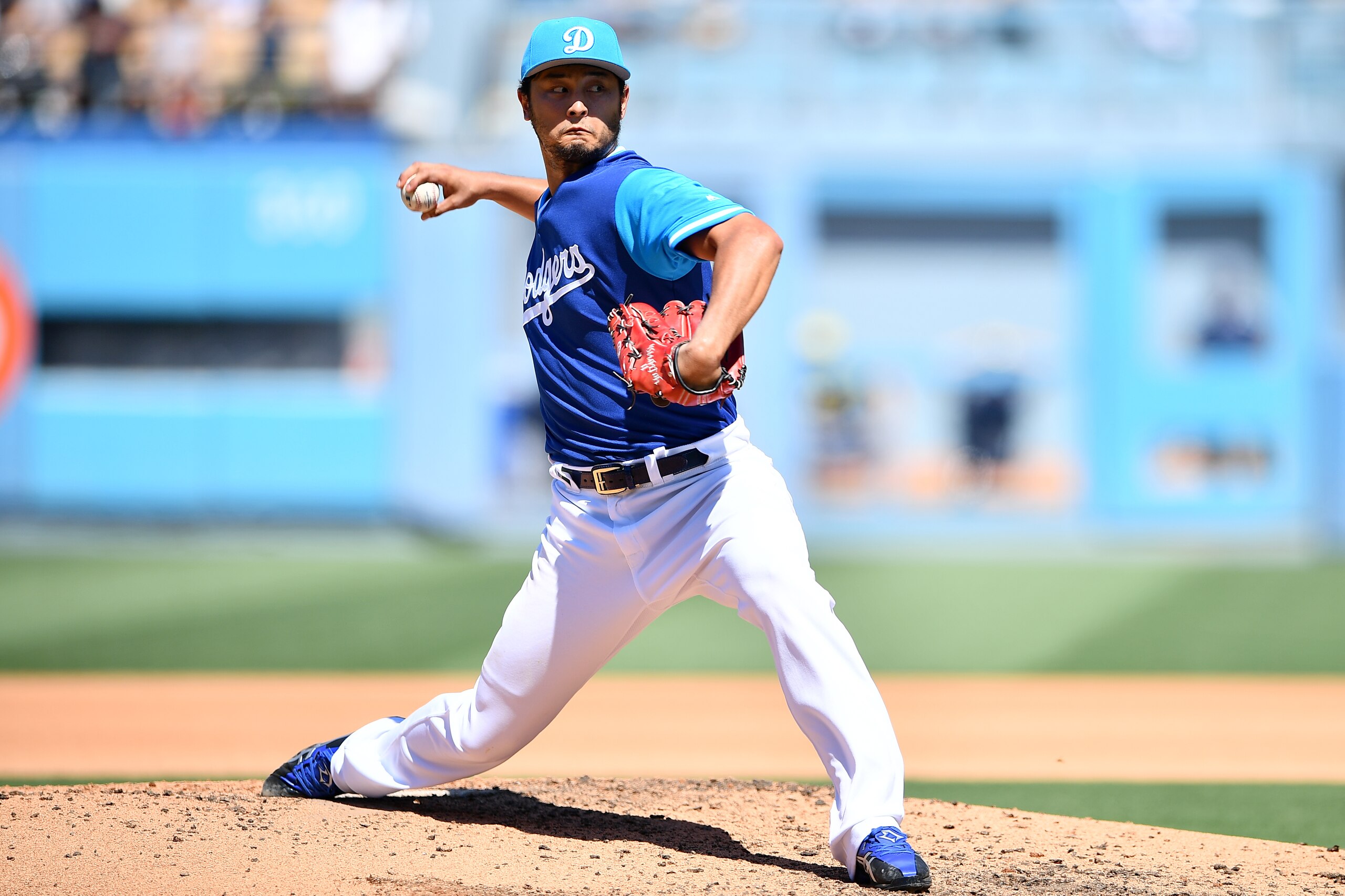 Yu Darvish has continued to compile strikeouts since returning from Tommy John surgery last year.
