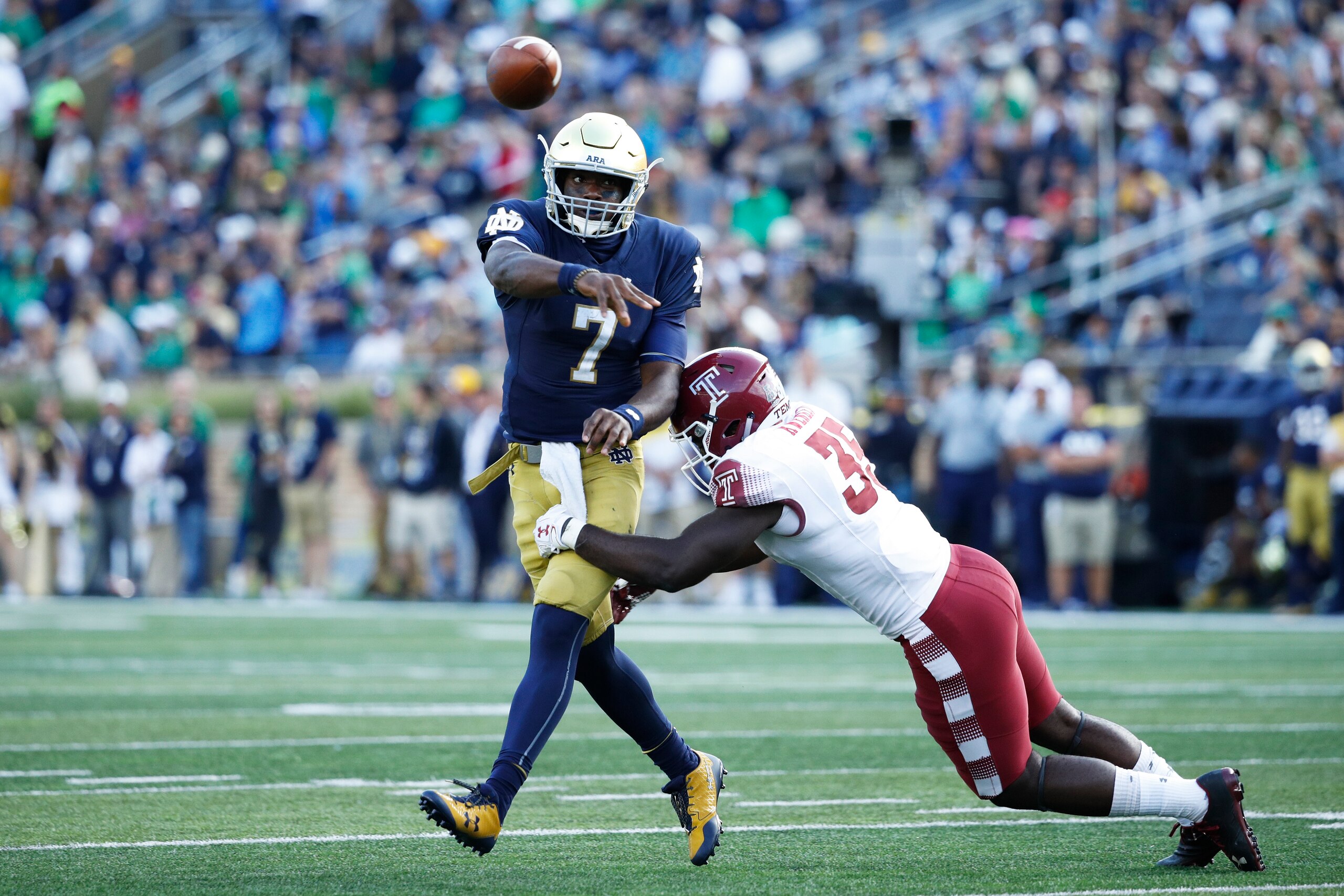 Is Brandon Wimbush the answer to Notre Dame's hopes of a turnaround this fall?