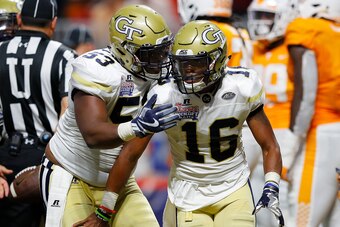 Georgia Tech's TaQuon Marshall led the nation in rushing...as a quarterback.
