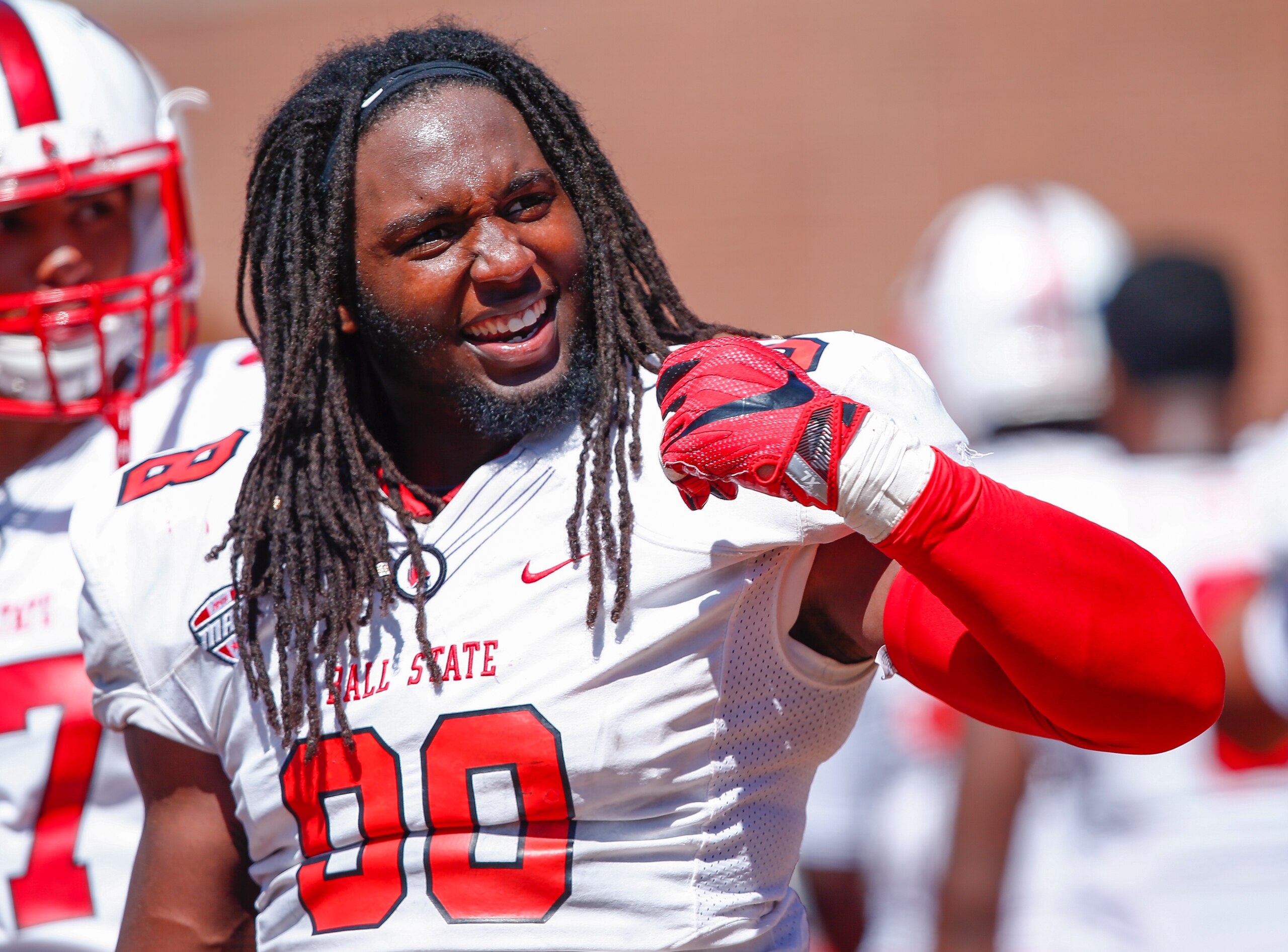Anthony Winbush led all players in sacks in Week 1.