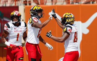 Maryland shocked Texas with a road upset.