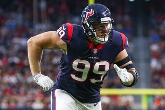J.J. Watt is back, guys.