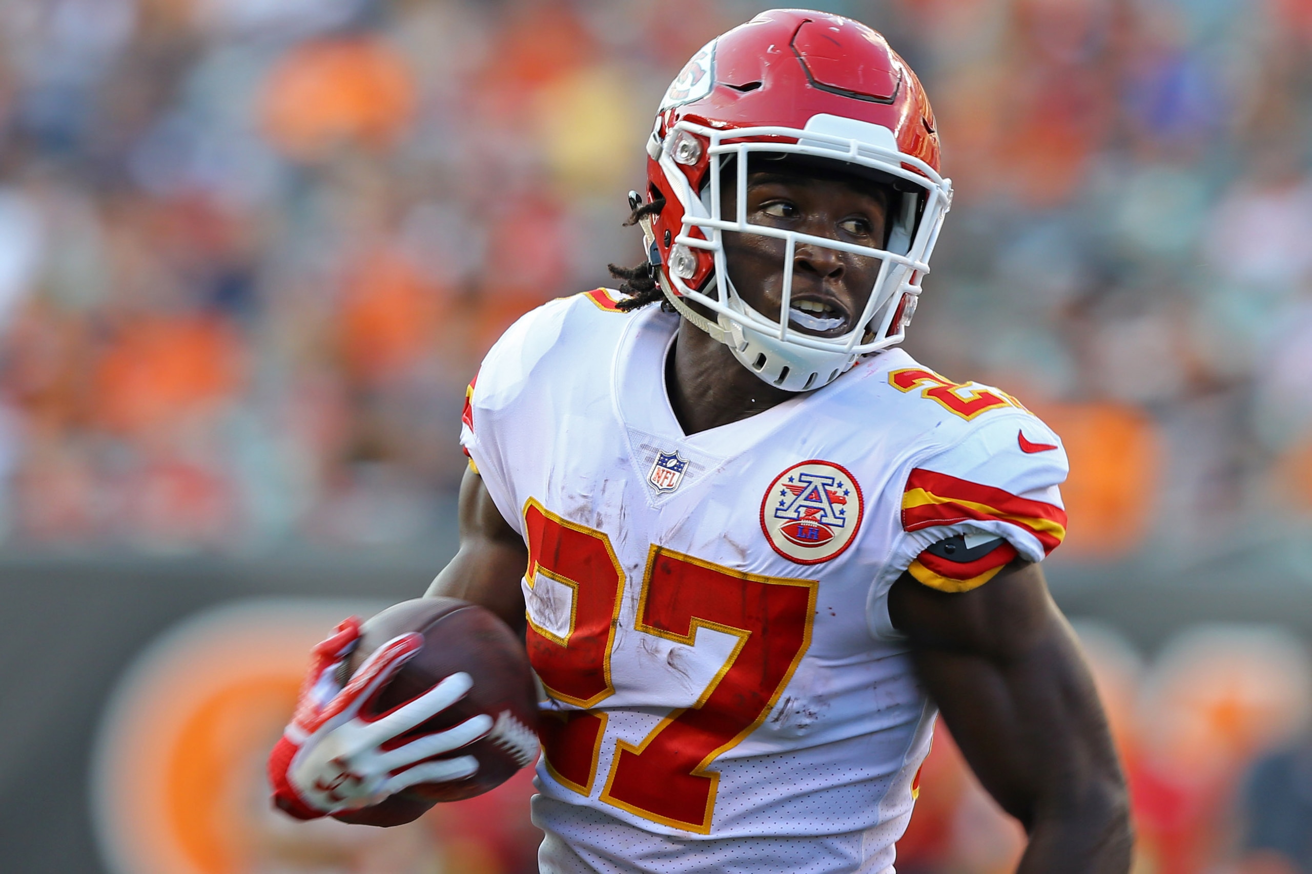 The Chiefs must feature Kareem Hunt.