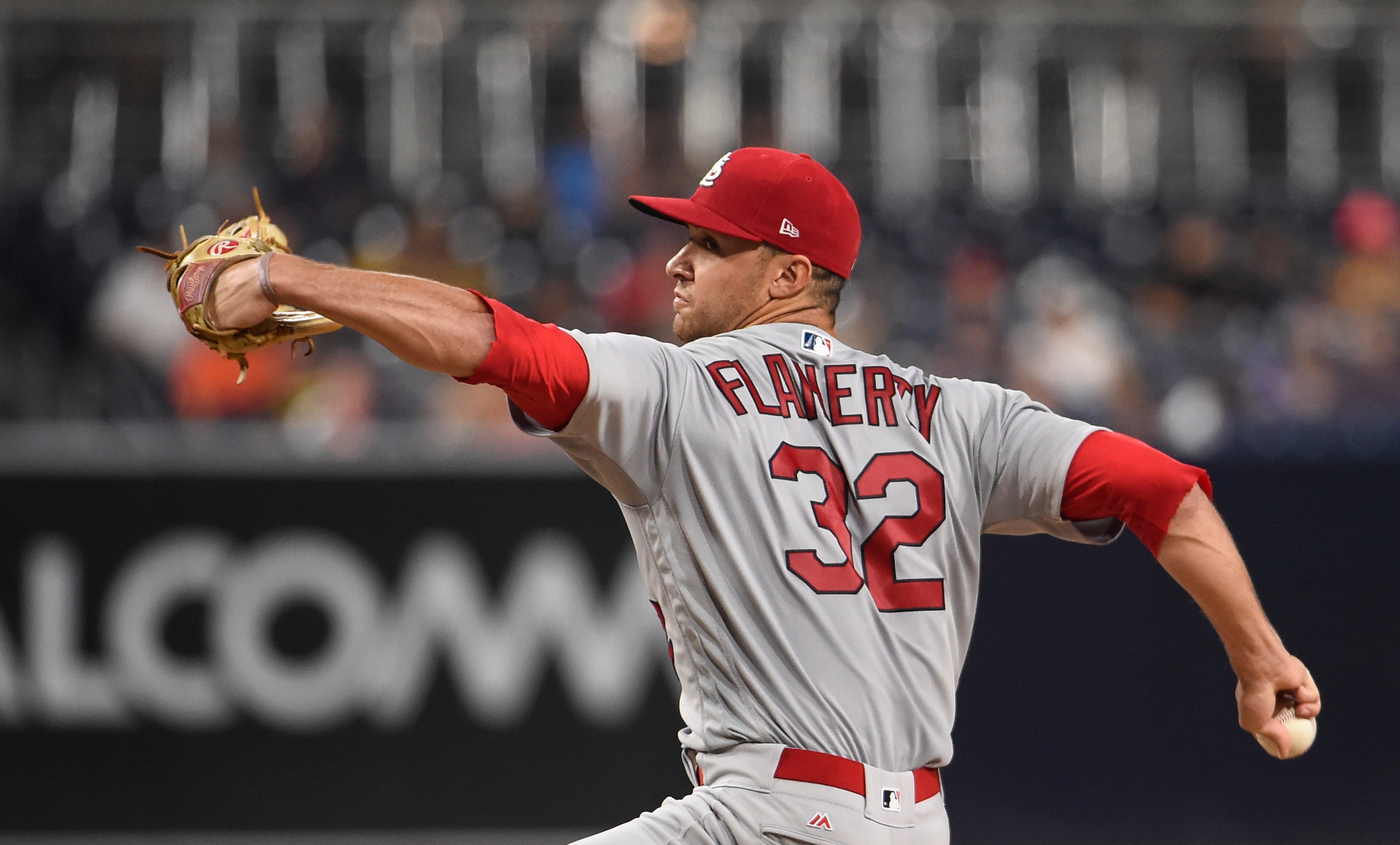 Jack Flaherty joined the St. Louis Cardinals rotation in September to replace Adam Wainwright. Jack Flaherty joined the St. Louis Cardinals rotation in September to replace Adam Wainwright.