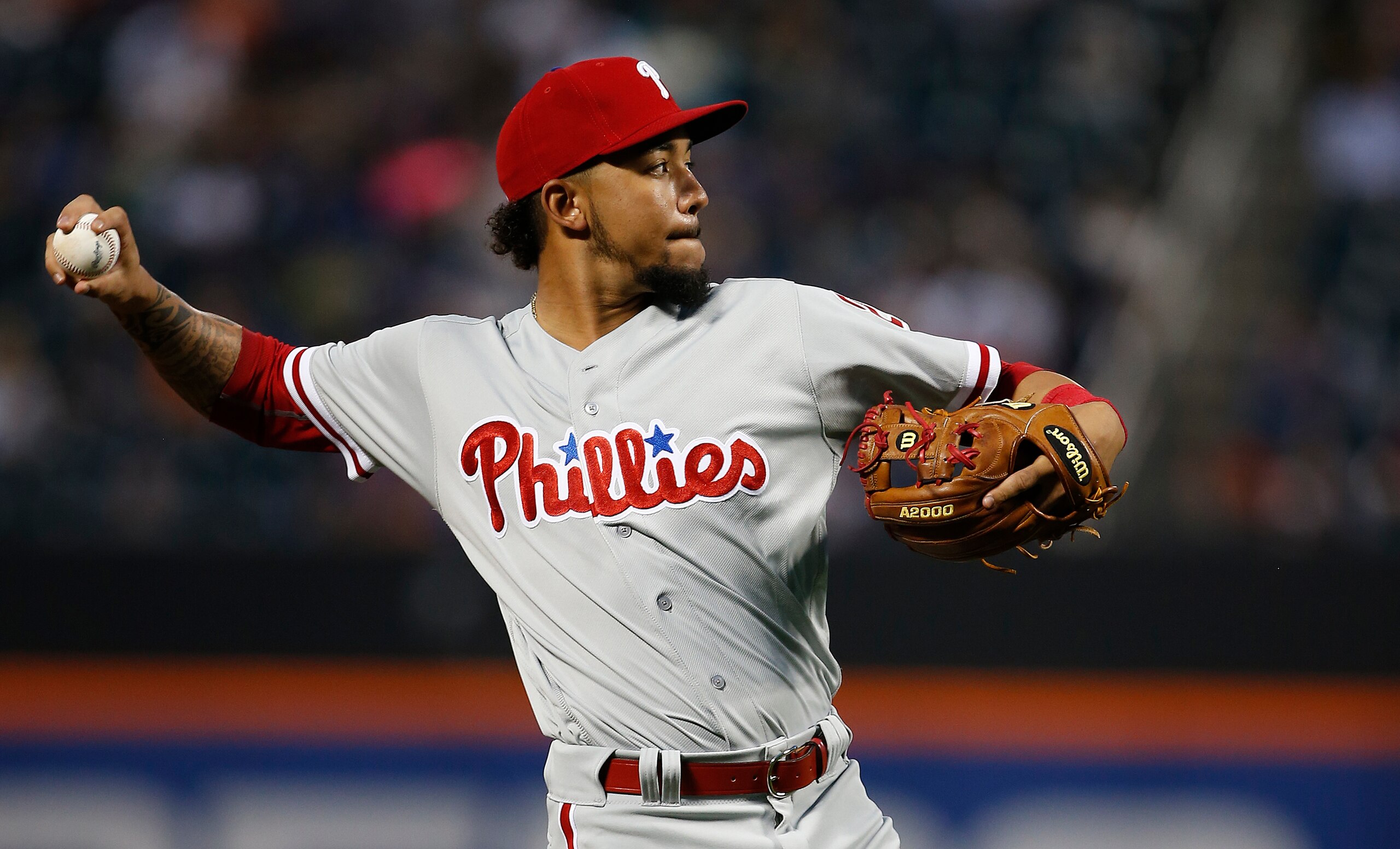 J.P. Crawford made his major league debut on Tuesday.