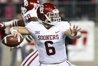 Baker Mayfield paced Oklahoma to a somewhat surprising victory.
