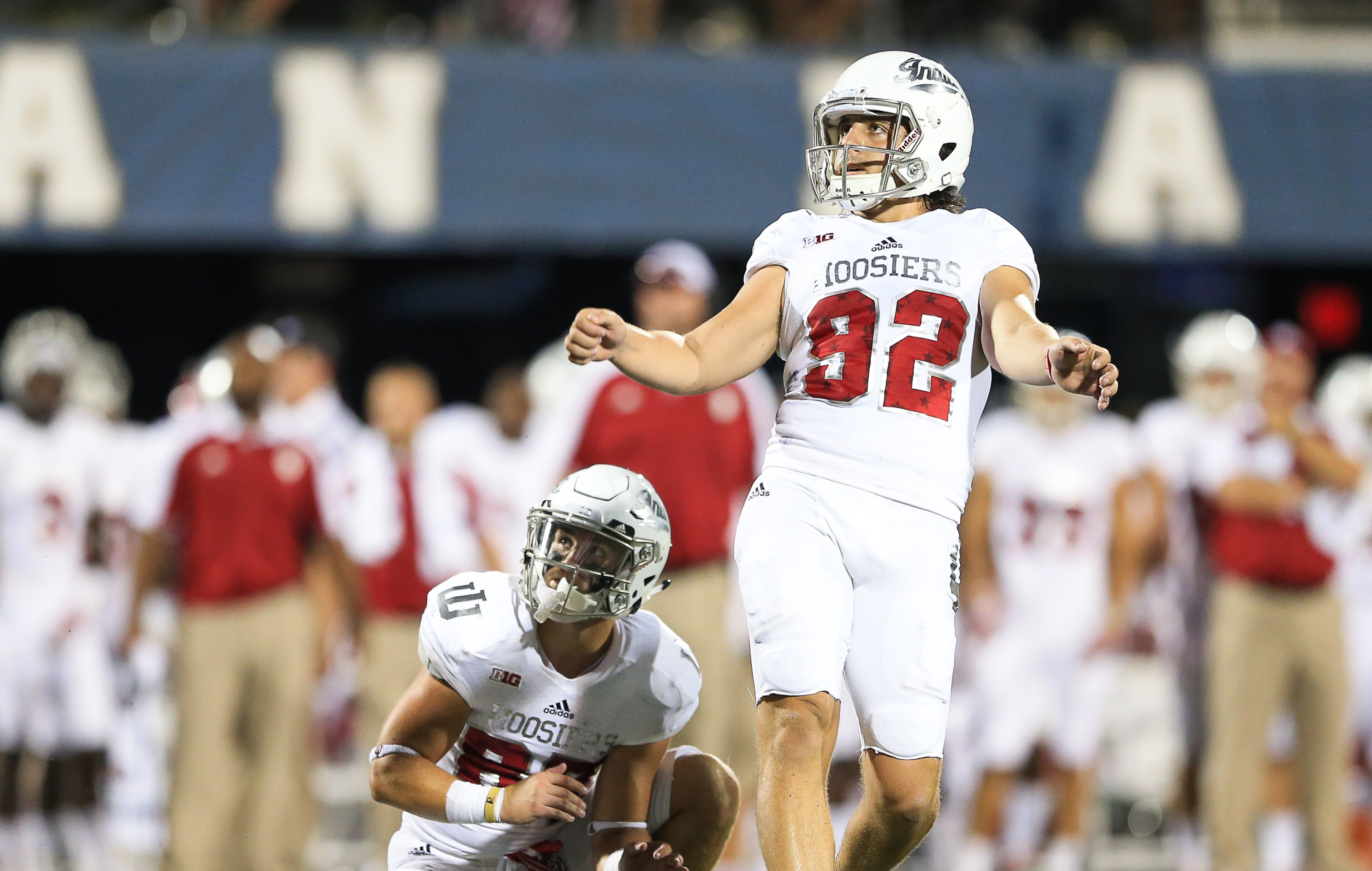 Griffin Oakes was perfect against Virginia.