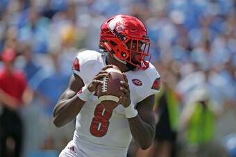 Lamar Jackson has picked up right where he left off following a Heisman Trophy-winning season in 2016.