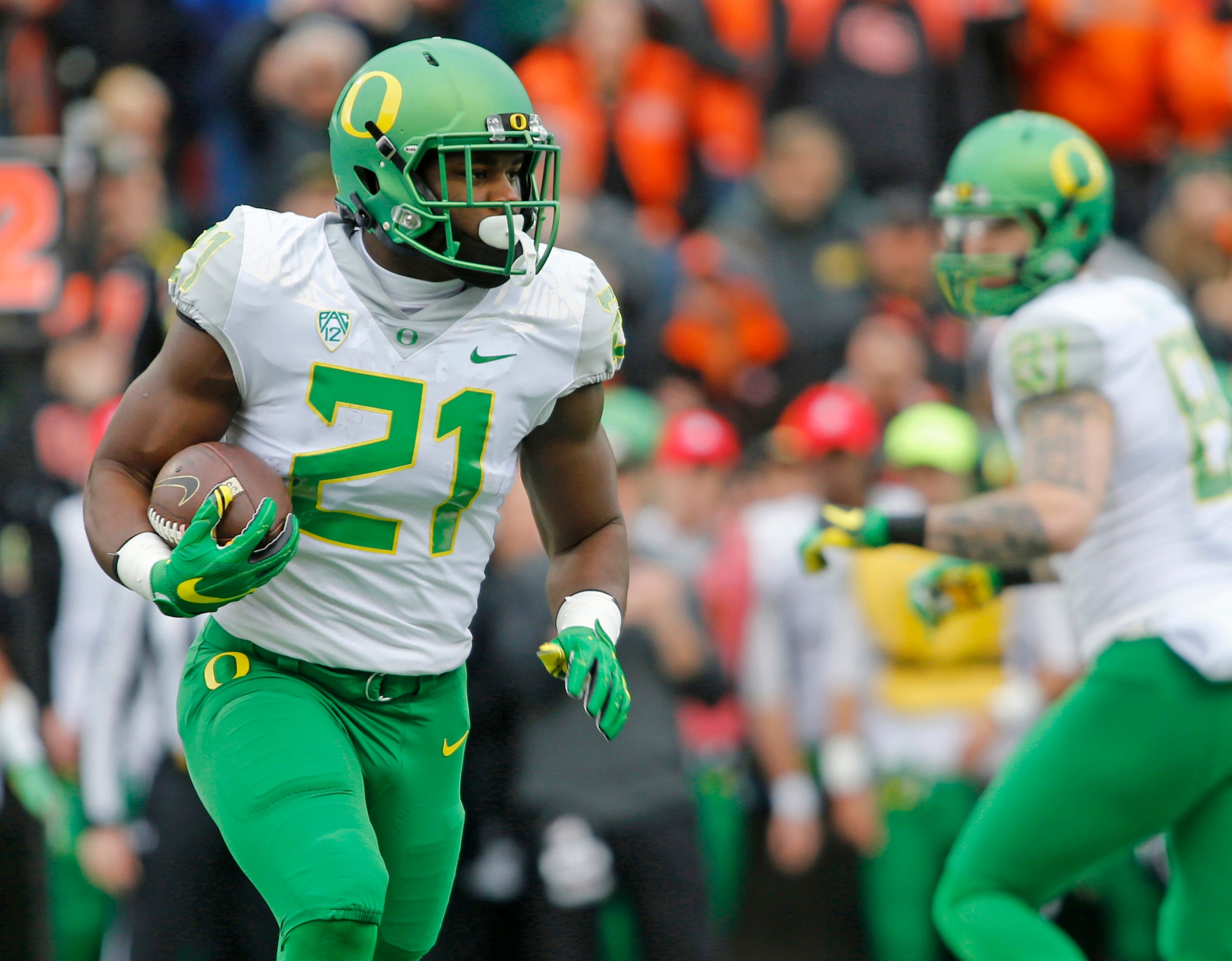 Royce Freeman has proven himself as one of the nation's best tailbacks.