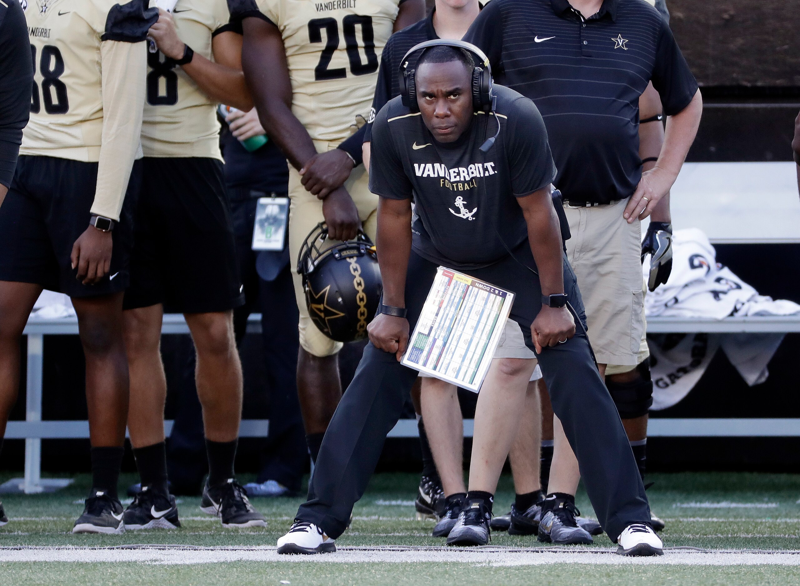 Derek Mason's defense is looking stellar so far.