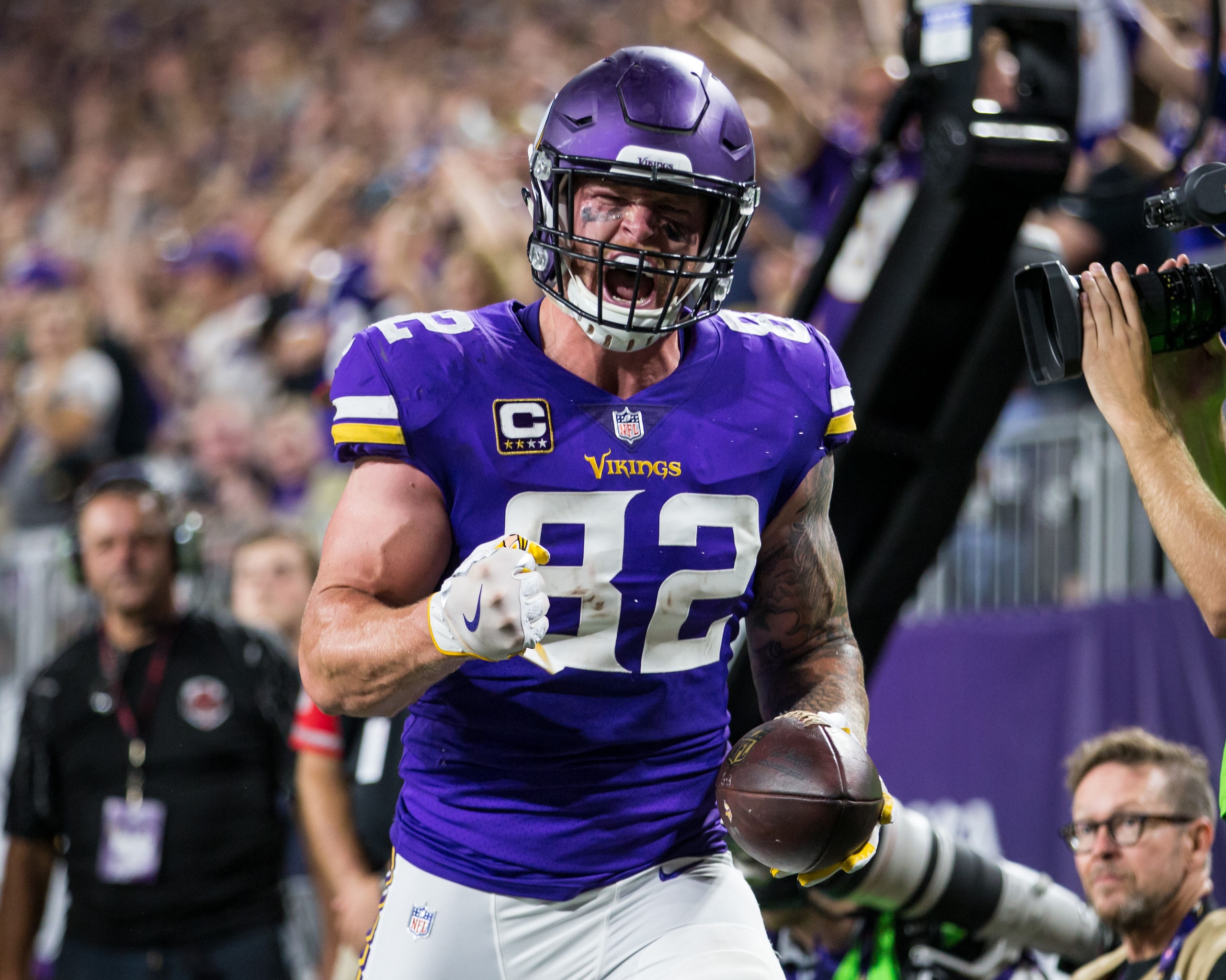 Kyle Rudolph and the Vikings will cause problems for the Steelers.