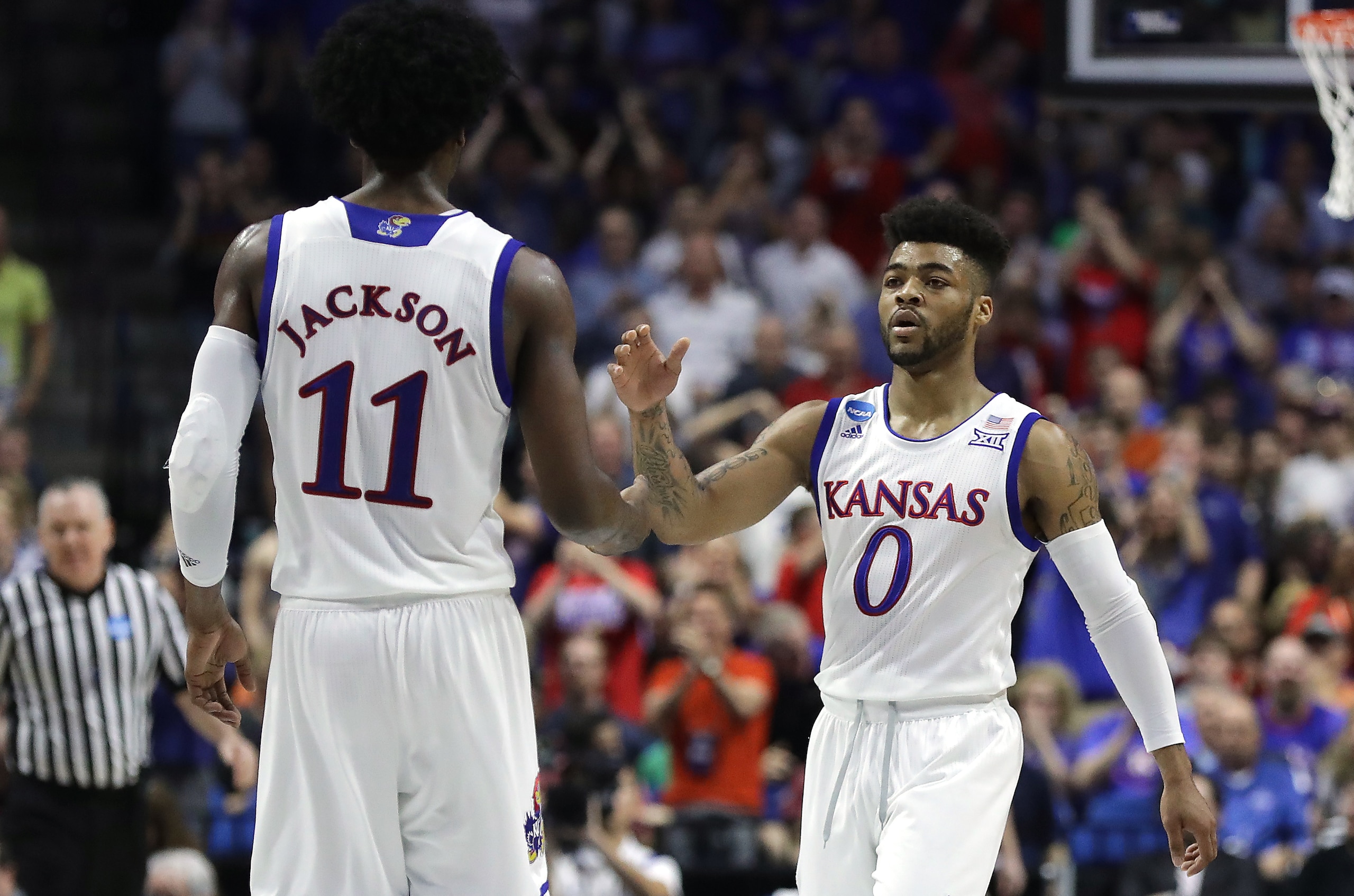 Frank Mason III and Josh Jackson
