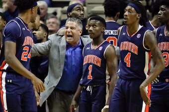 Bruce Pearl and the Auburn Tigers.