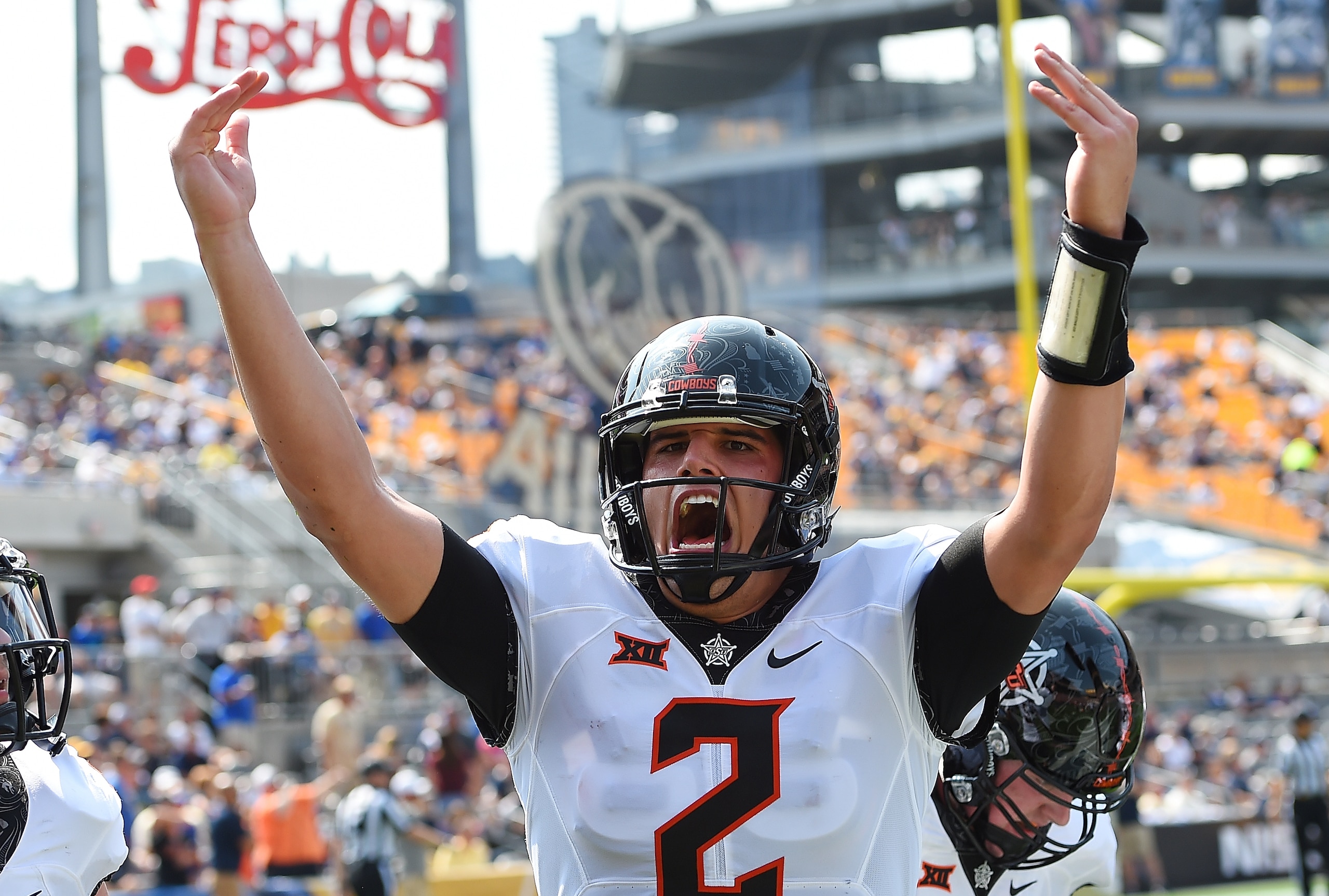 Mason Rudolph has thrown for more than 1,000 yards in two career games against Pittsburgh.
