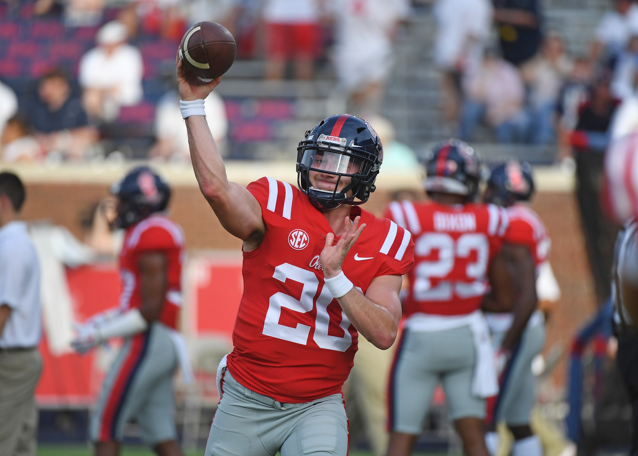 Shea Patterson has emerged as a prolific passer in Ole Miss' offense.