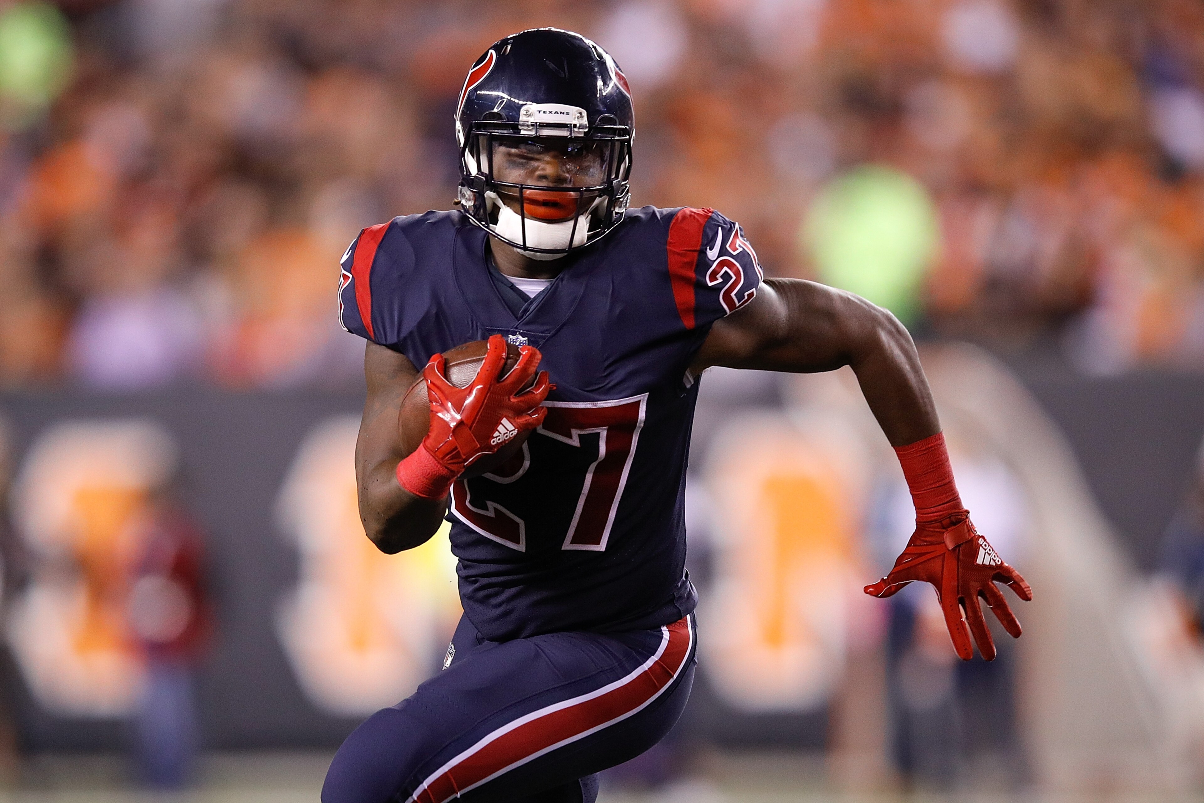 D'Onta Foreman is making a case for touches. D'Onta Foreman is making a case for touches.