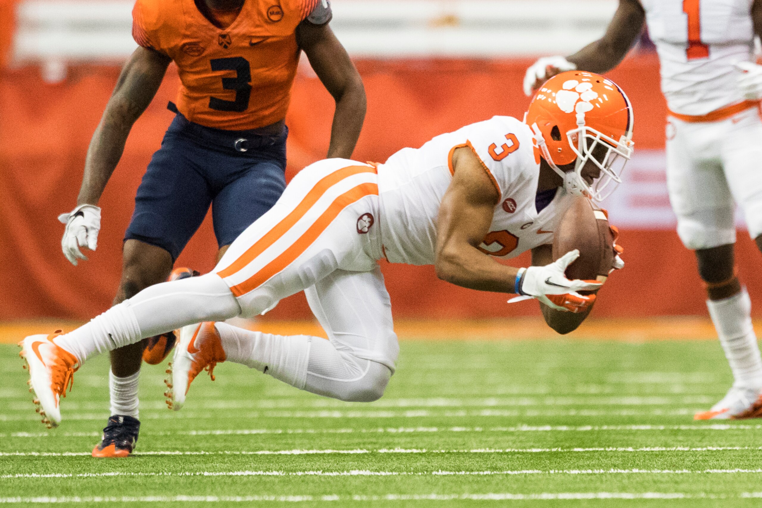 Defending champion Clemson's loss Friday at Syracuse was just the start of a weekend full of poll-shaking upsets.