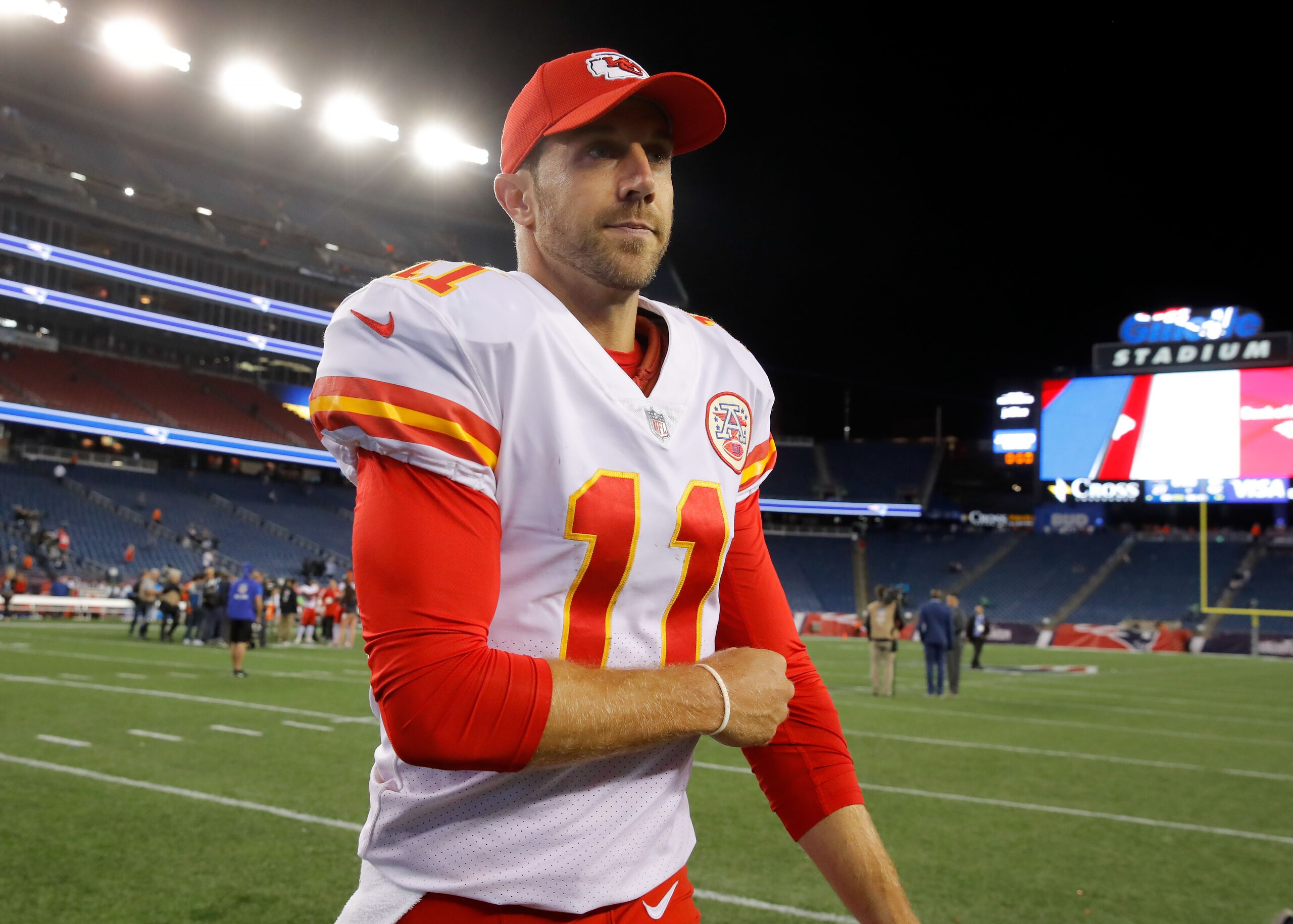 Two down, 14 to go for Alex Smith.