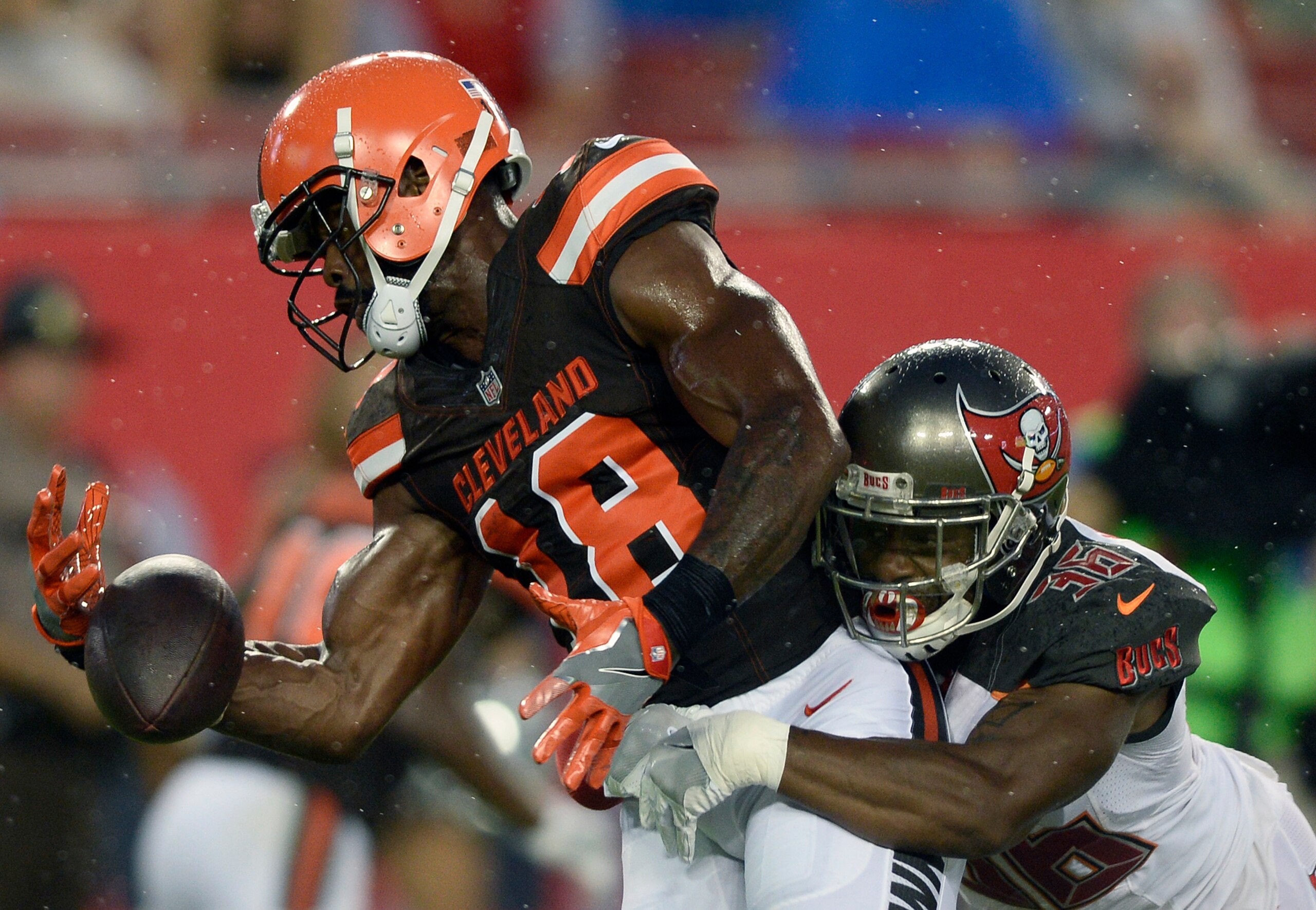 Kenny Britt has done little for the Browns after signing as a free agent.