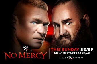 Brock Lesnar and Braun Strowman will go to war at No Mercy.
