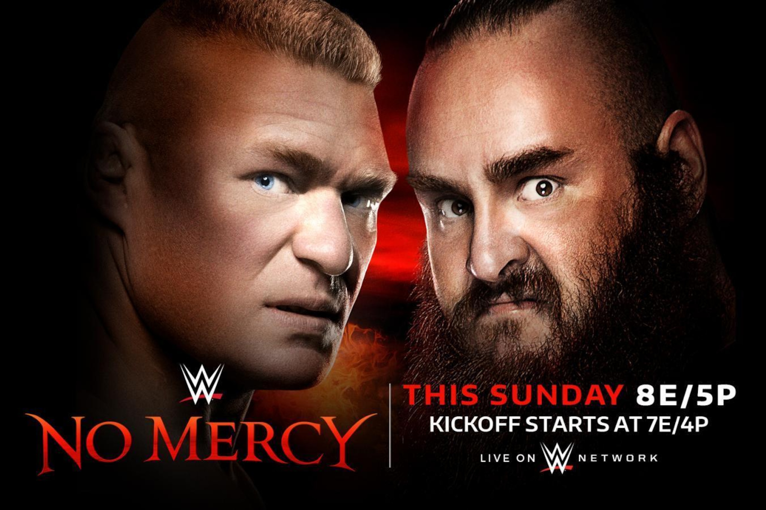 Brock Lesnar and Braun Strowman will go to war at No Mercy.