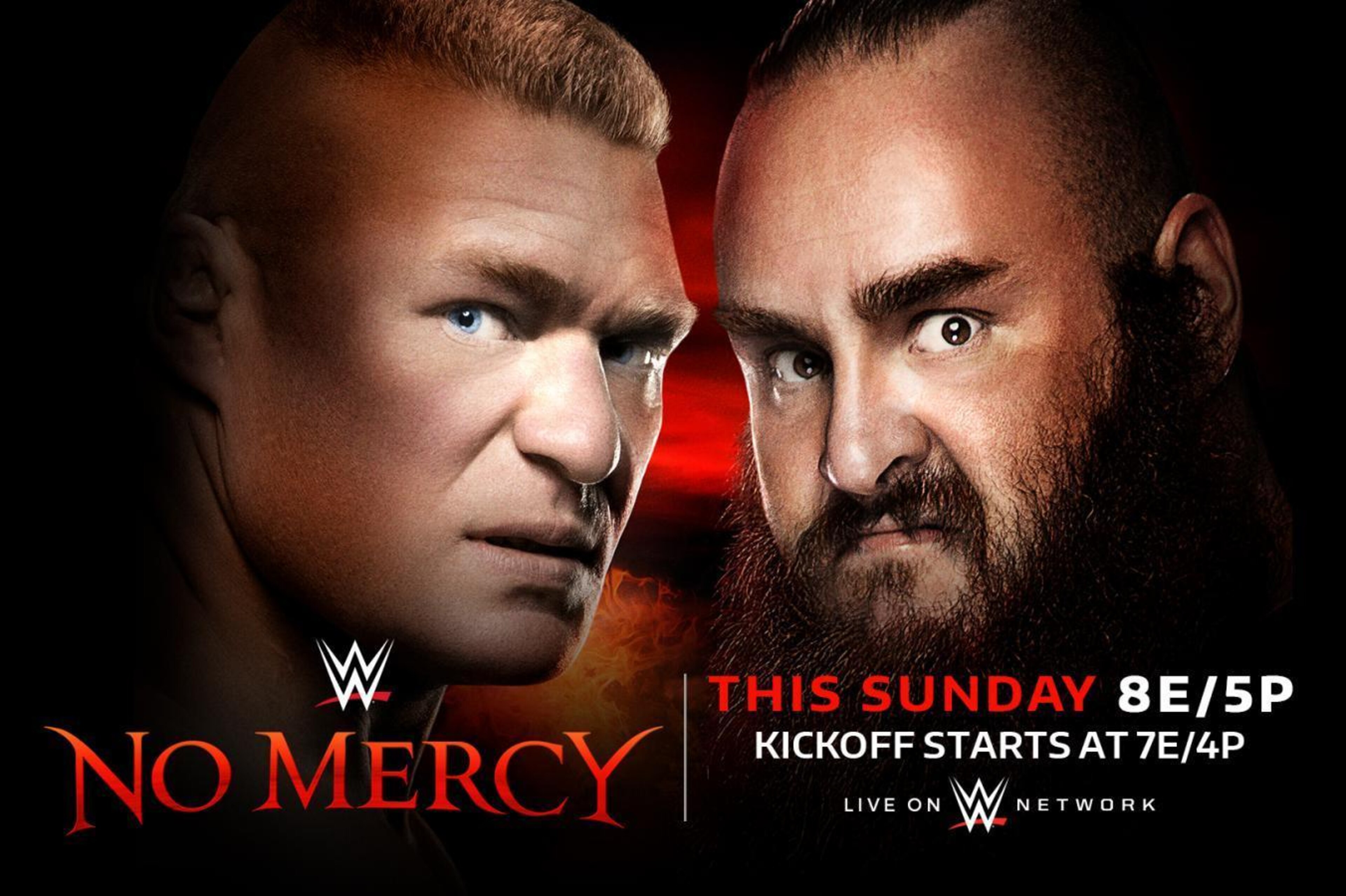 Brock Lesnar and Braun Strowman will go to war at No Mercy.