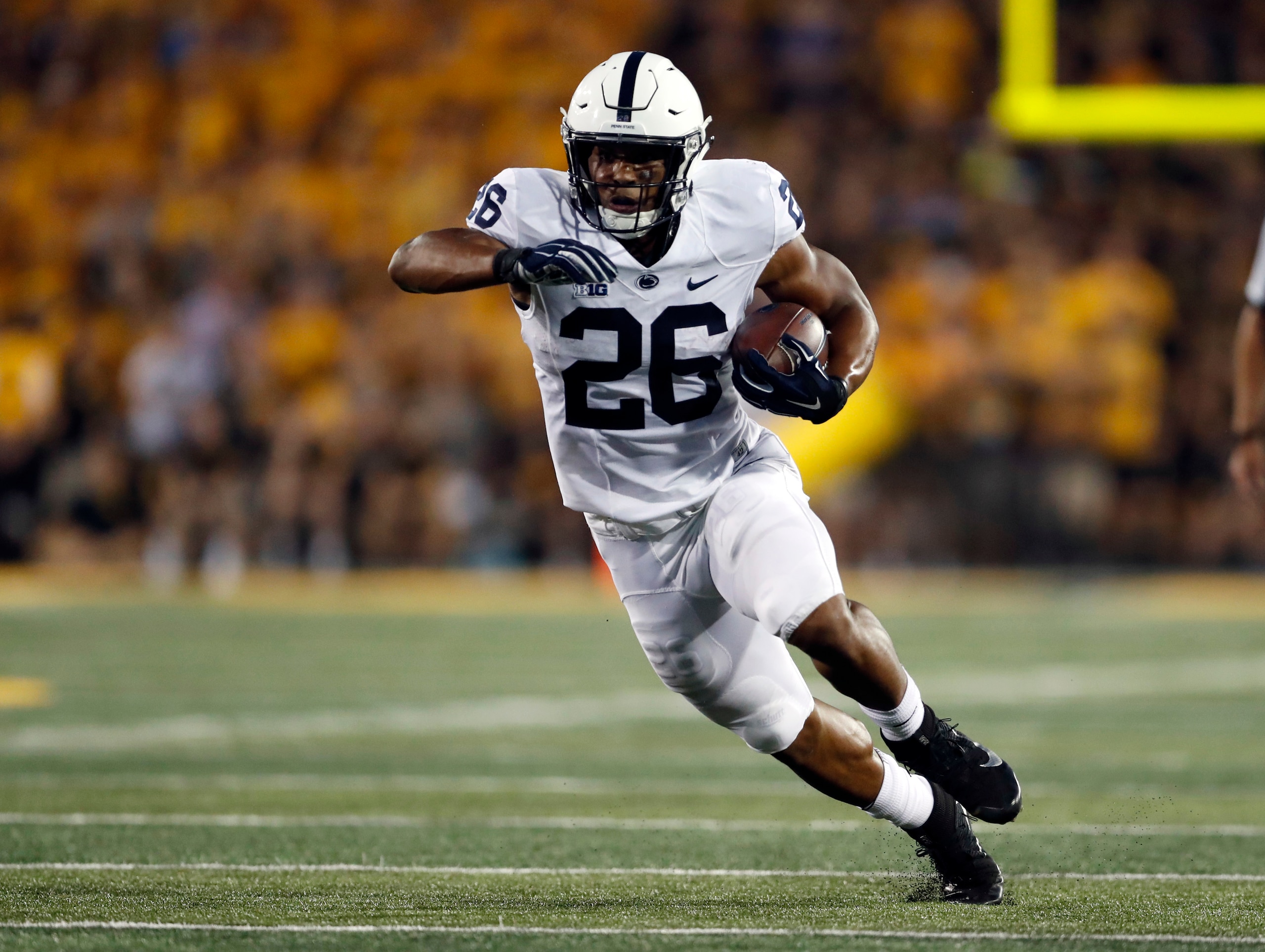 Saquon Barkley and Penn State survived Iowa Saturday night.