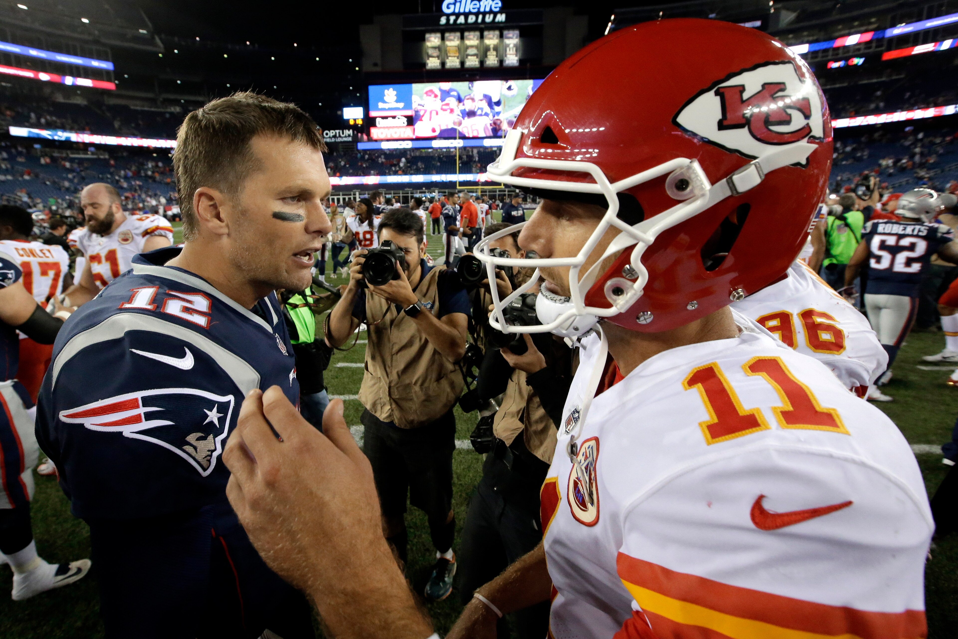 Quarterbacks who met in Week 1 are leading the MVP race. Quarterbacks who met in Week 1 are leading the MVP race.