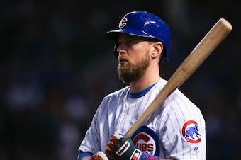 Given the Cubs' abundance of position players, a slumping Ben Zobrist should lose some playing time despite previous postseason heroics.