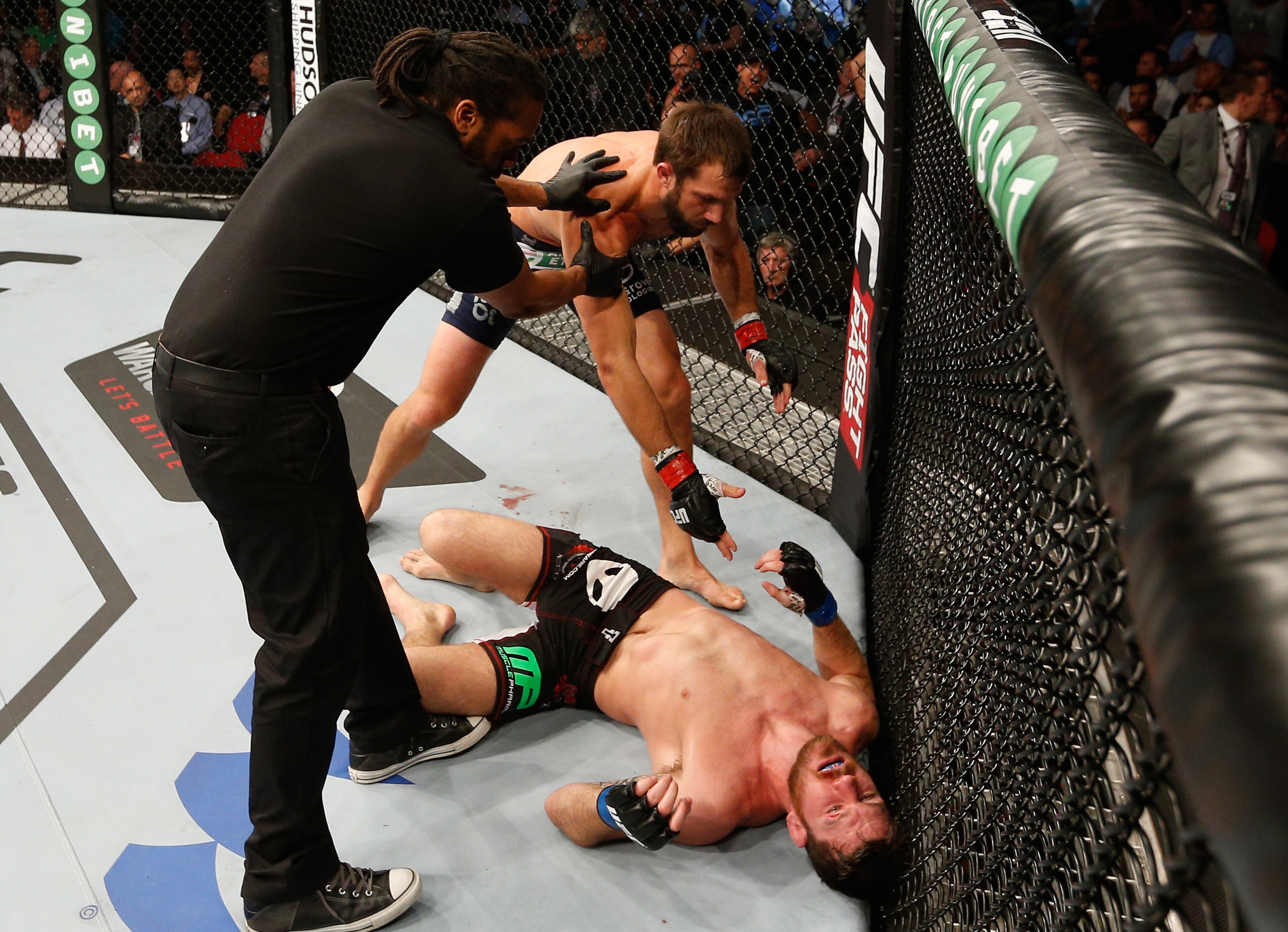 Luke Rockhold beat middleweight champ Michael Bisping in November 2014.