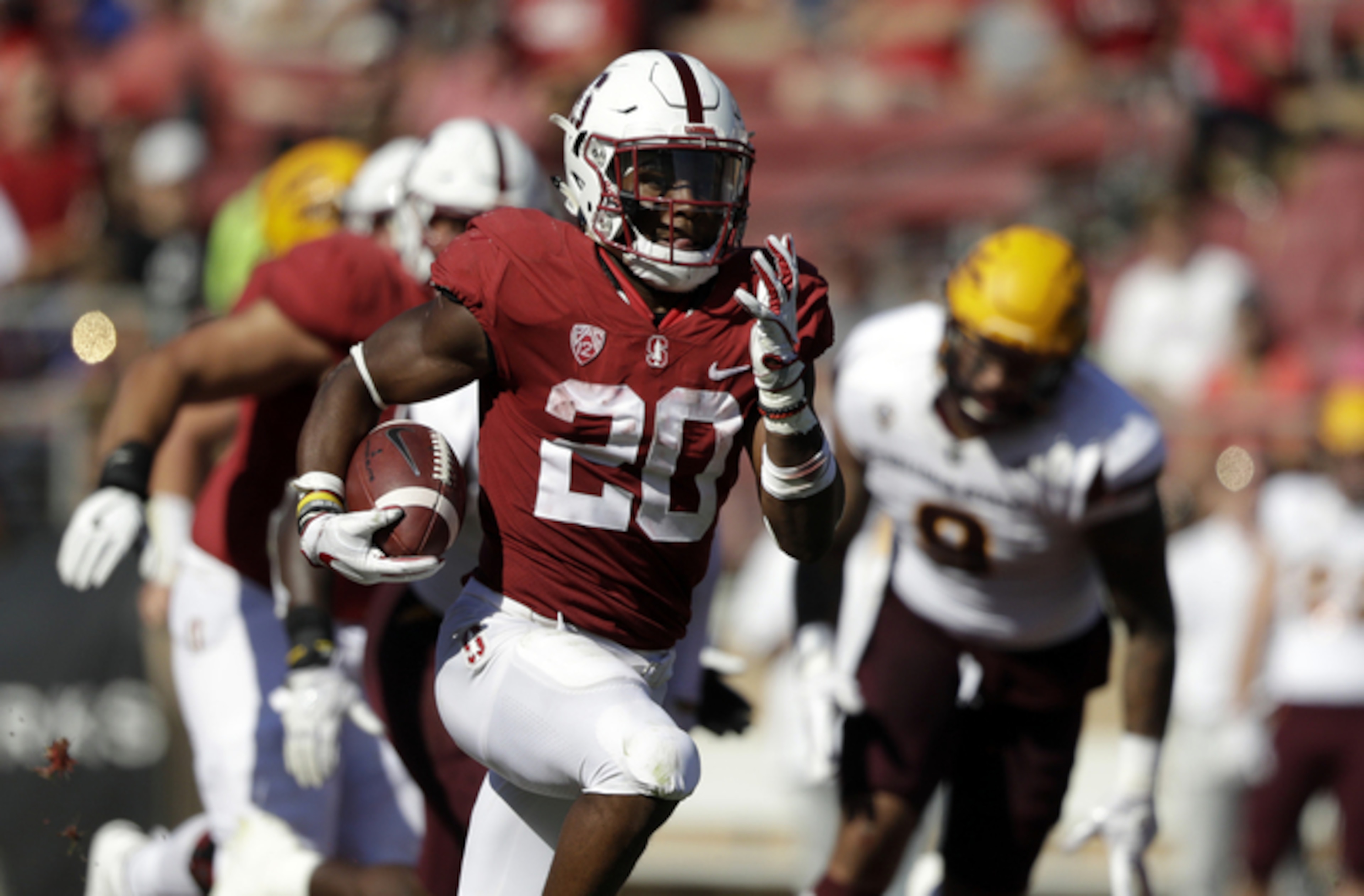 Stanford running back Bryce Love