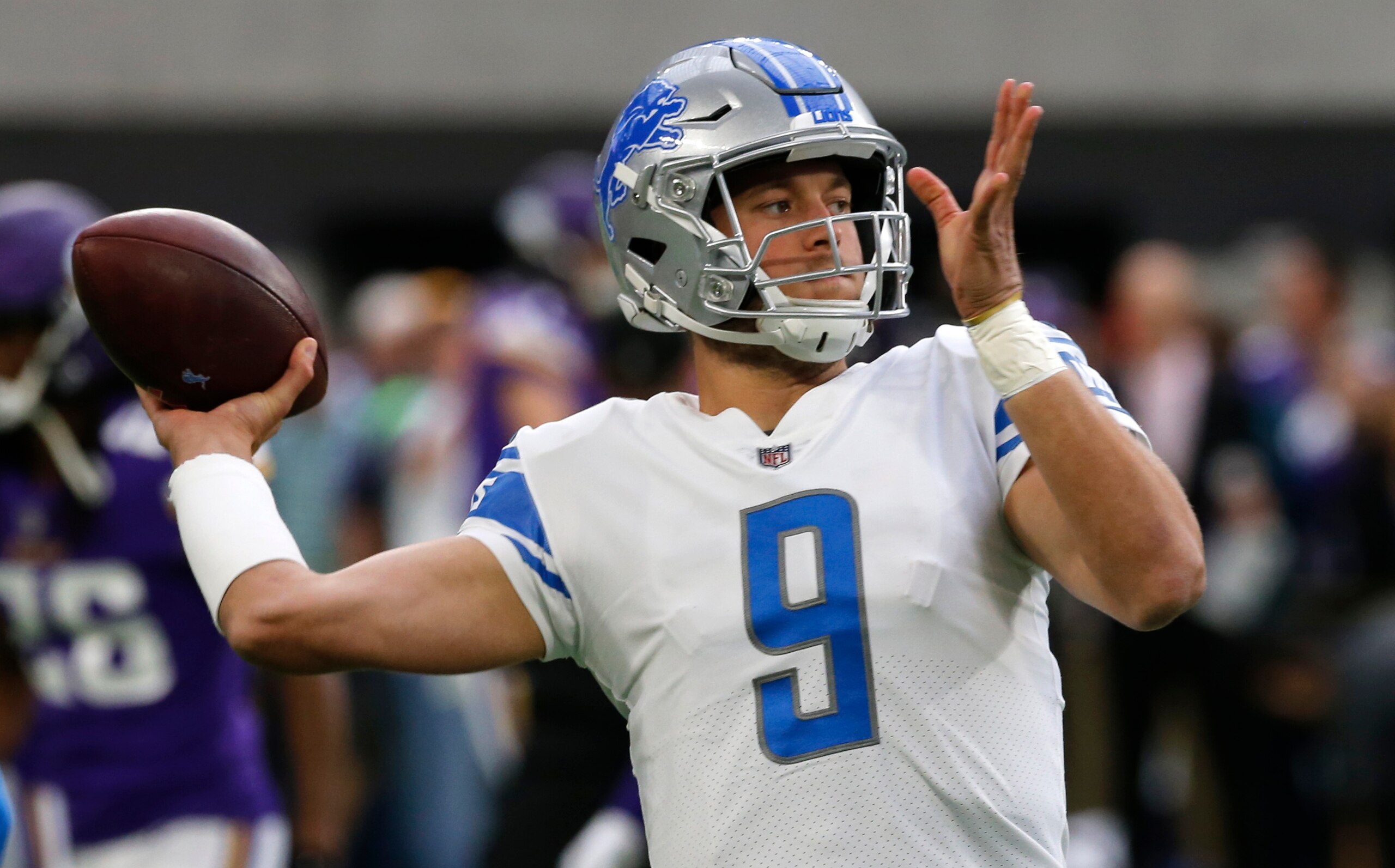 Matthew Stafford and the Lions are tied for the NFC North lead at 3-1.